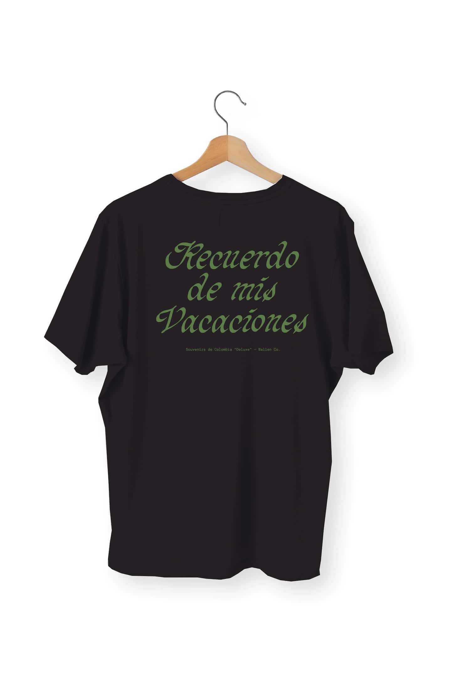 VACACIONES SHIRT - BLACK