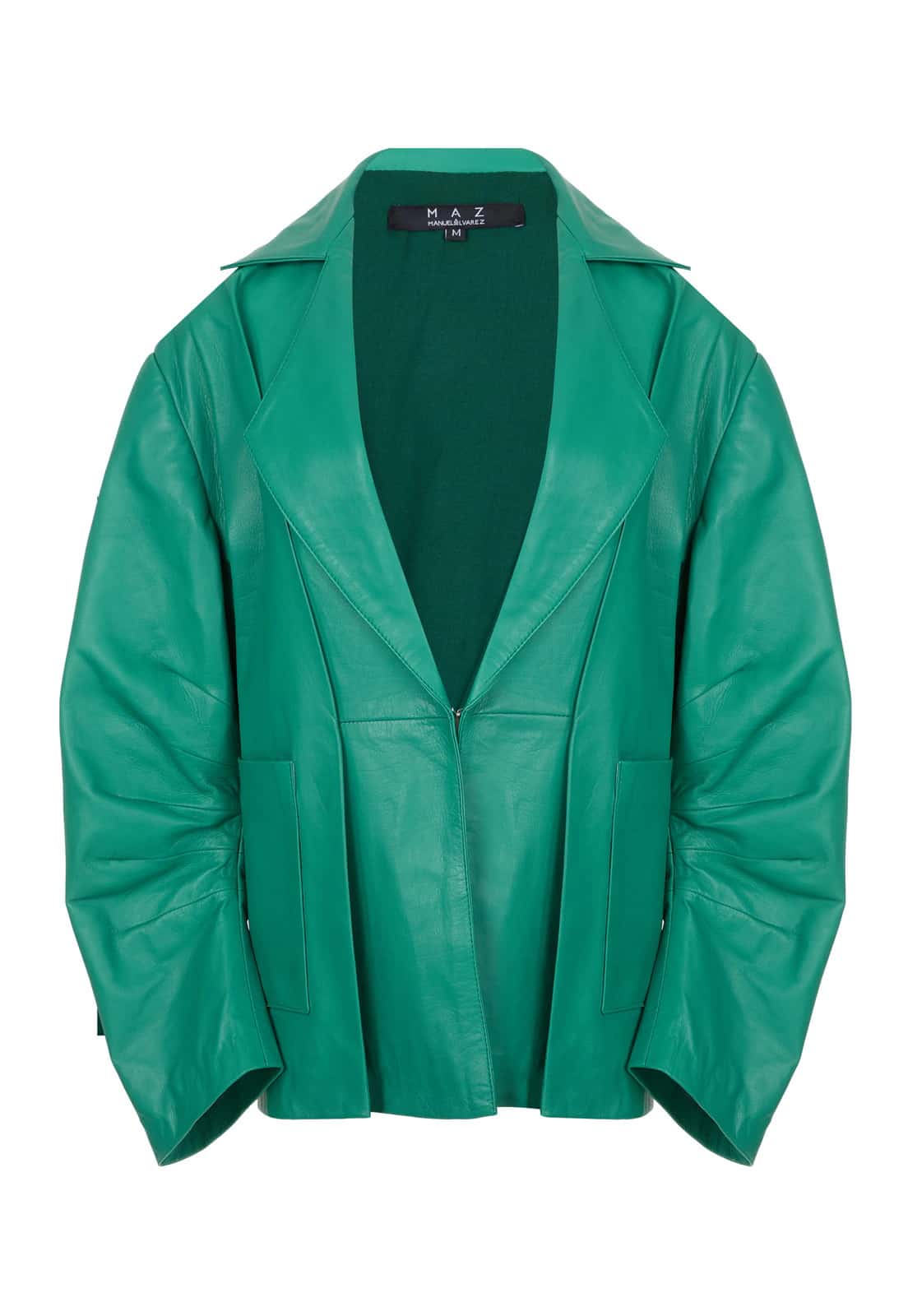 FURROWS LEATHER BLAZER