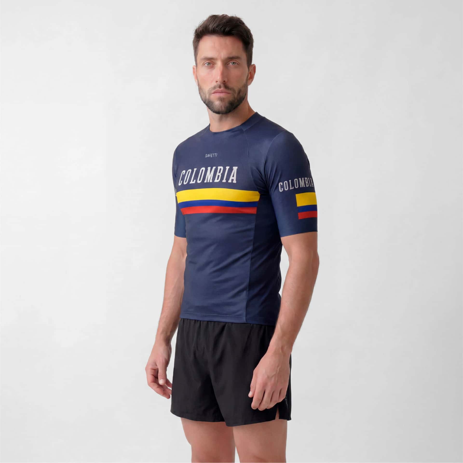 CAMISETA RUNNING MANGA CORTA COLOMBIA CLASSIC PARA HOMBRE - miniatura 1