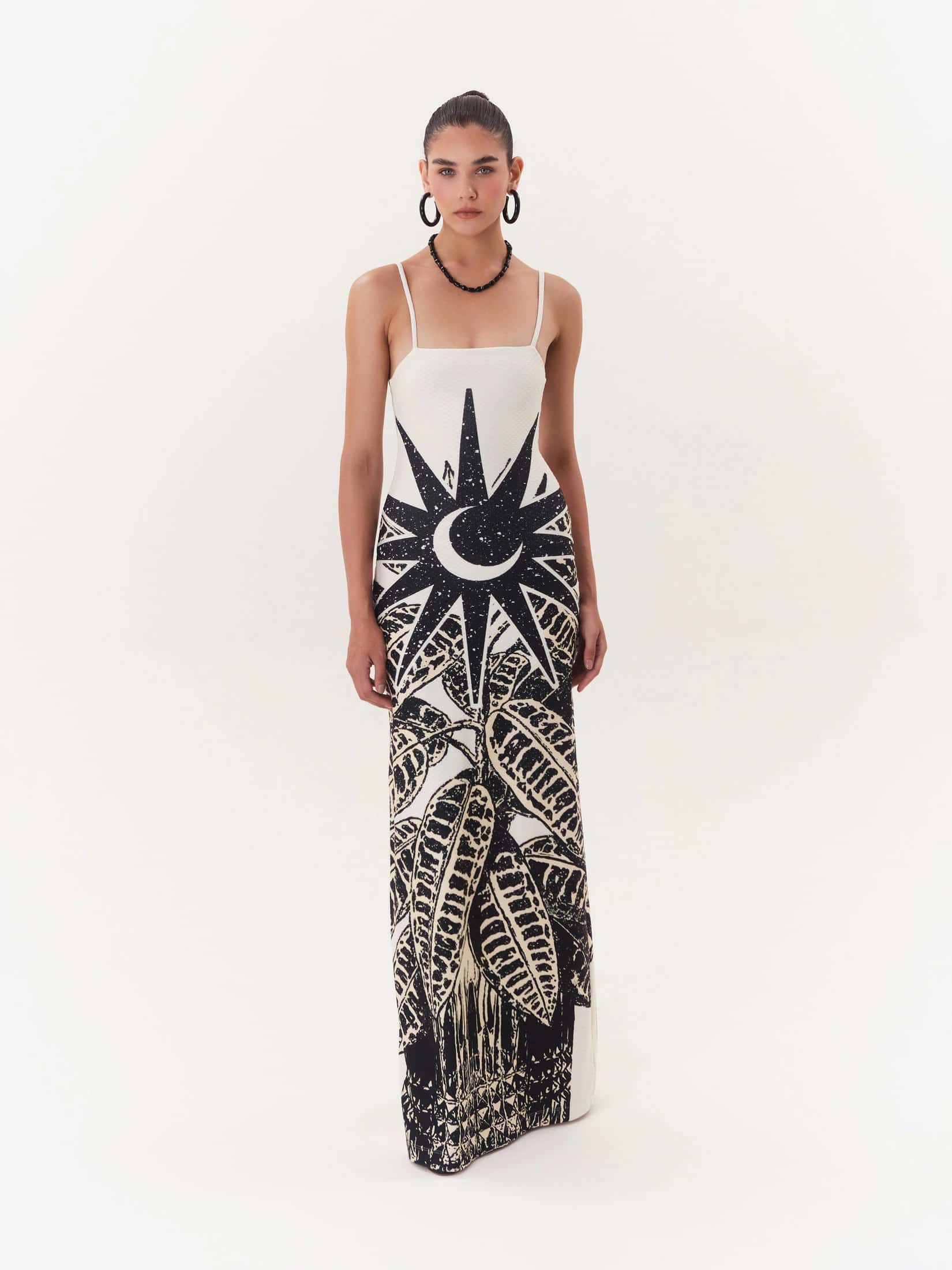 Maxi Dress Solar - Negro
