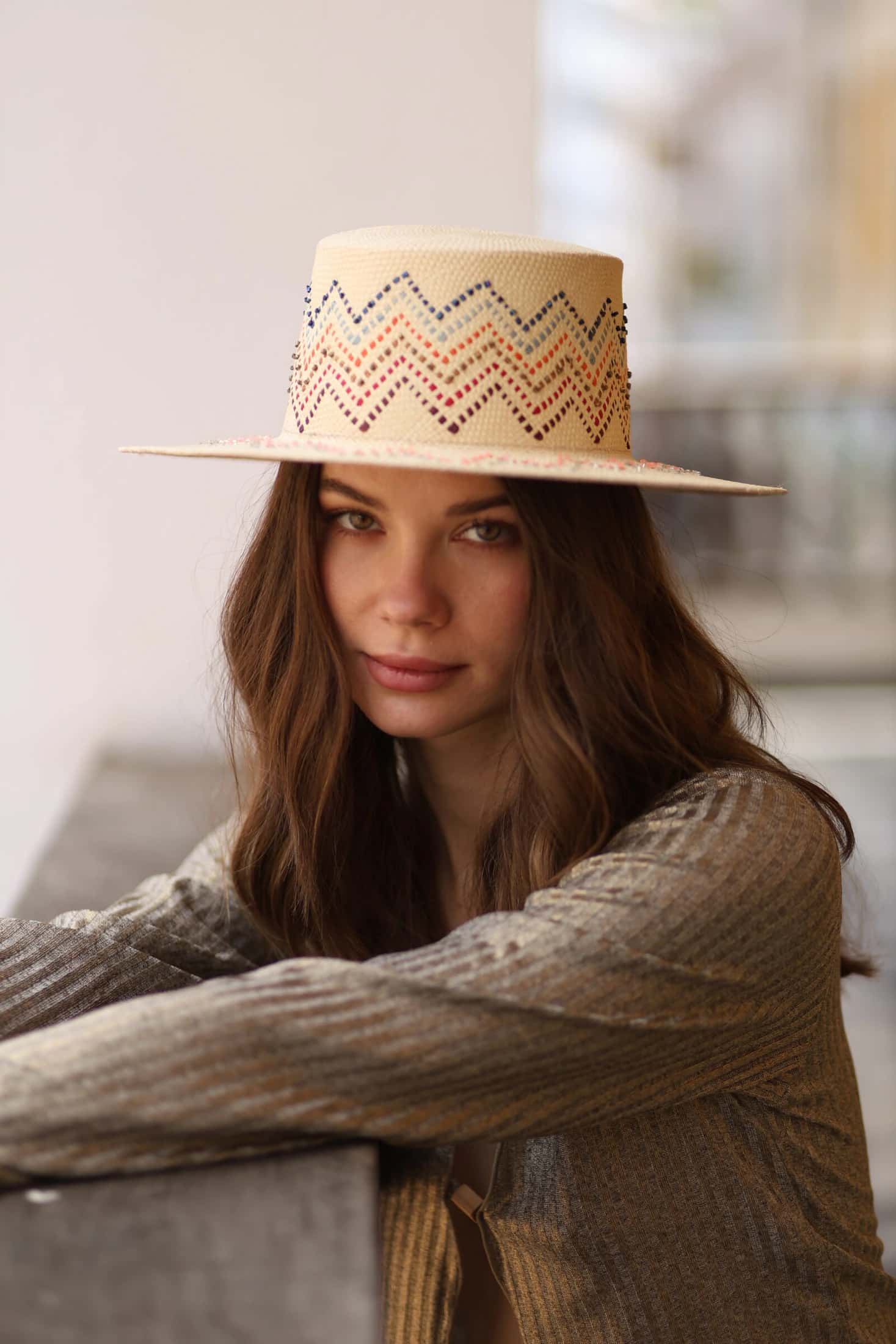 Lolly boater hat - miniatura 2