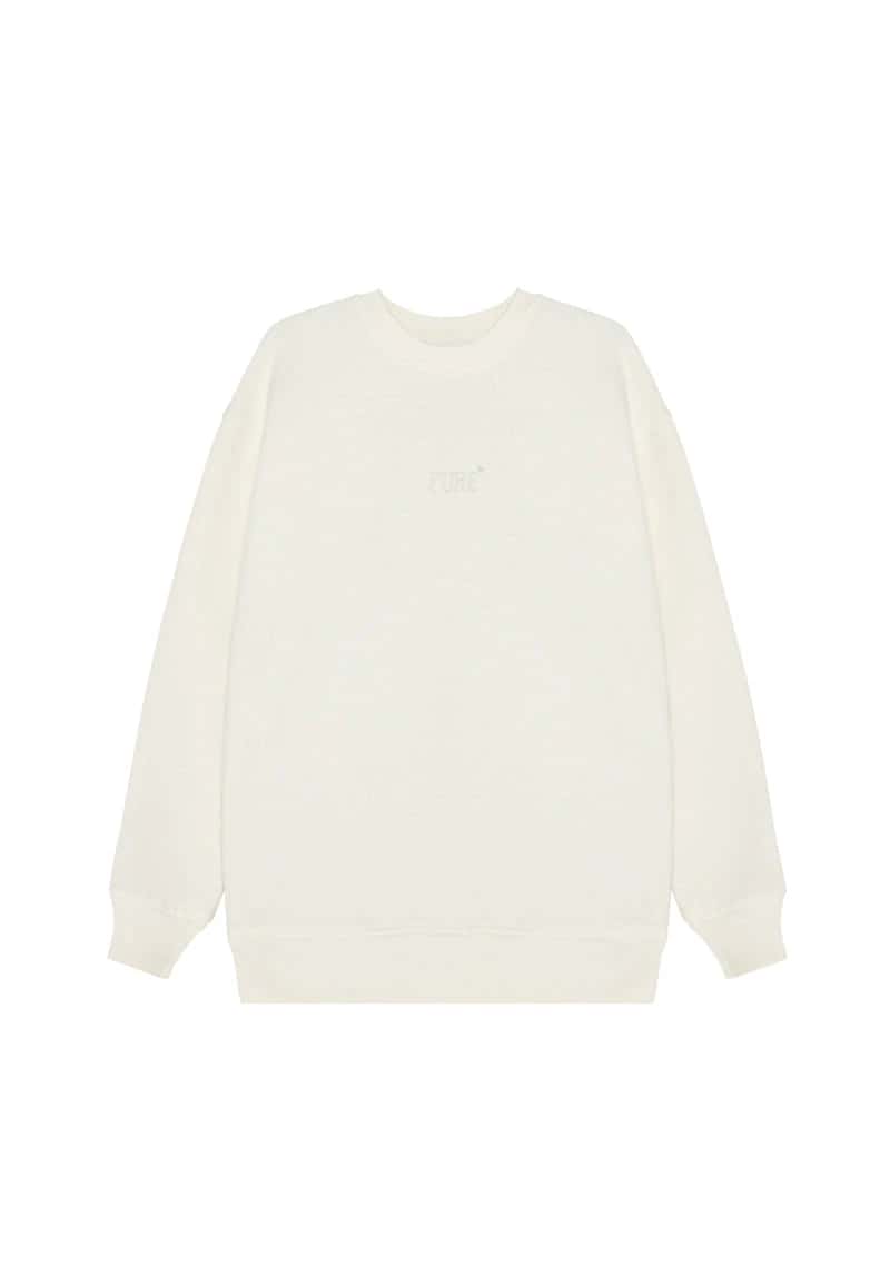 Classic cream pullover