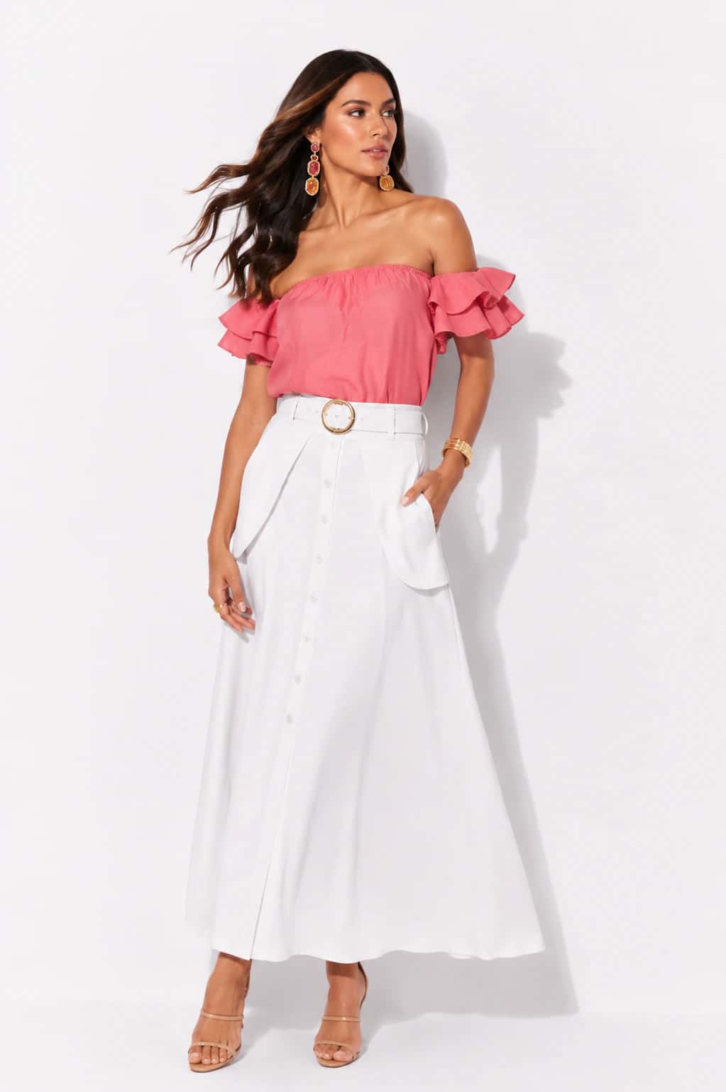 Blusa Valeria Salmon - miniatura 2