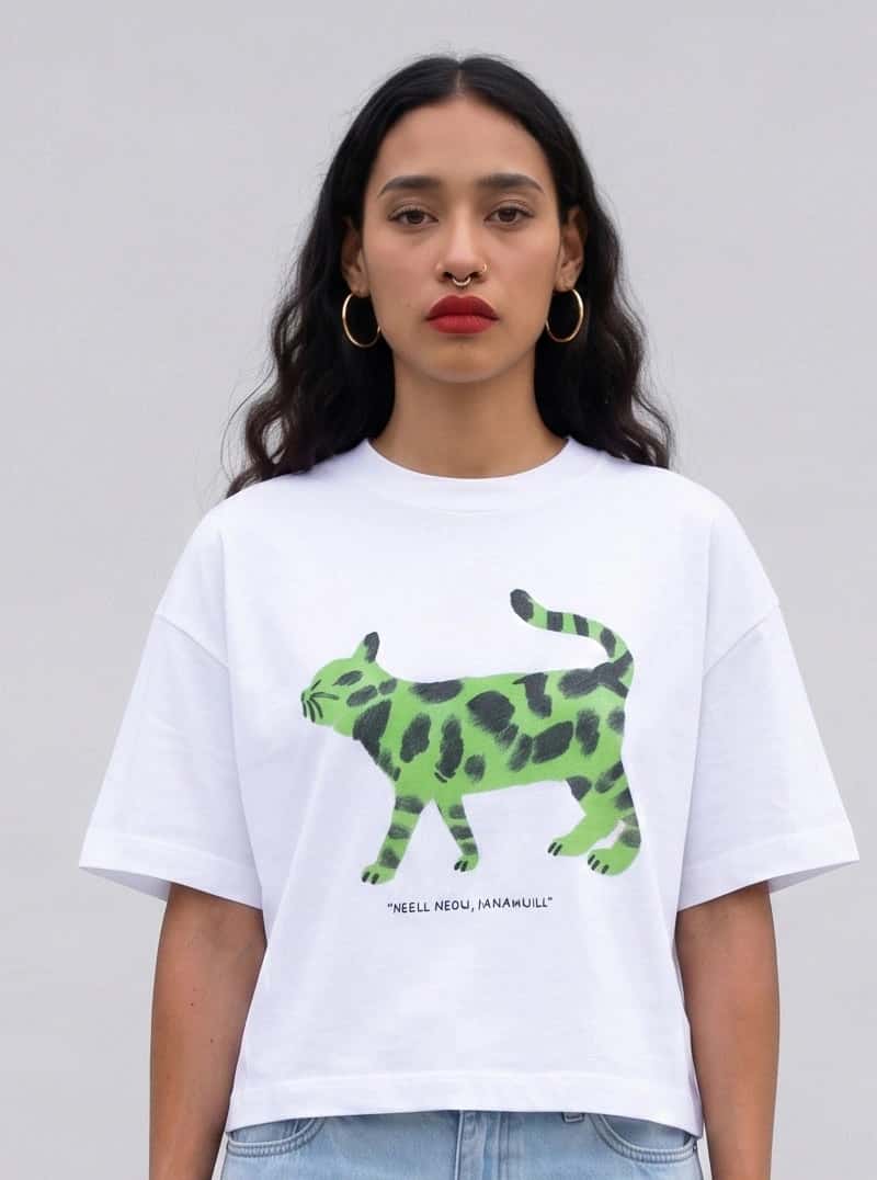 CAMISETA MIAU - miniatura 1