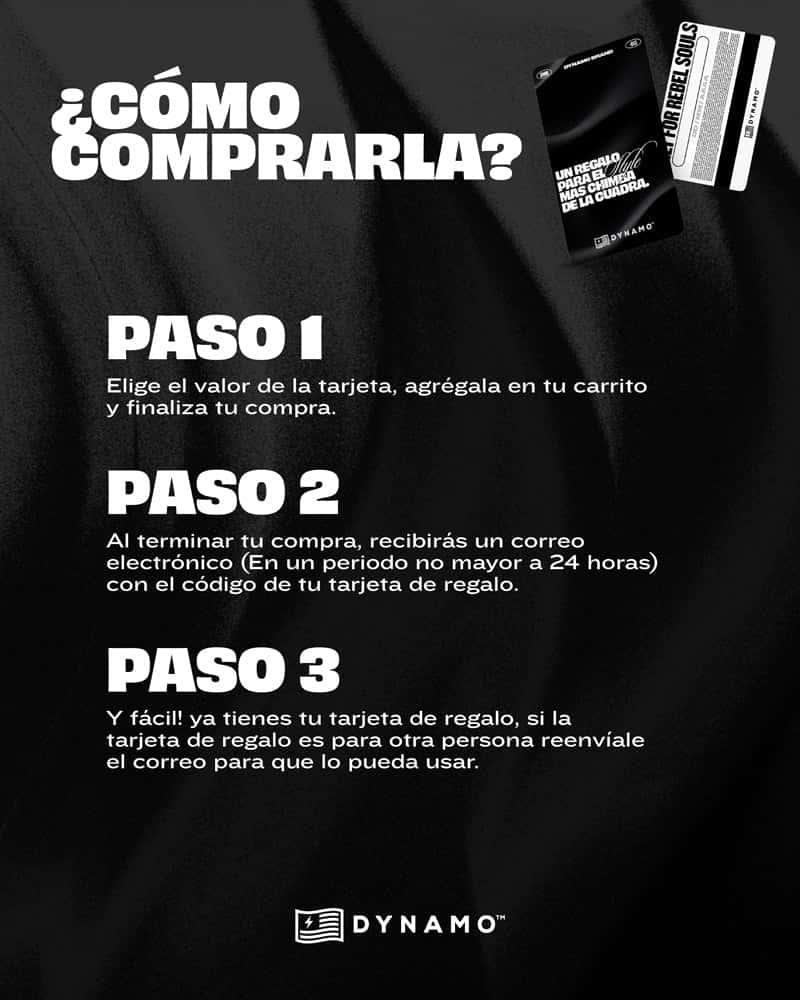 Tarjeta de Regalo Virtual Dynamo - miniatura 5