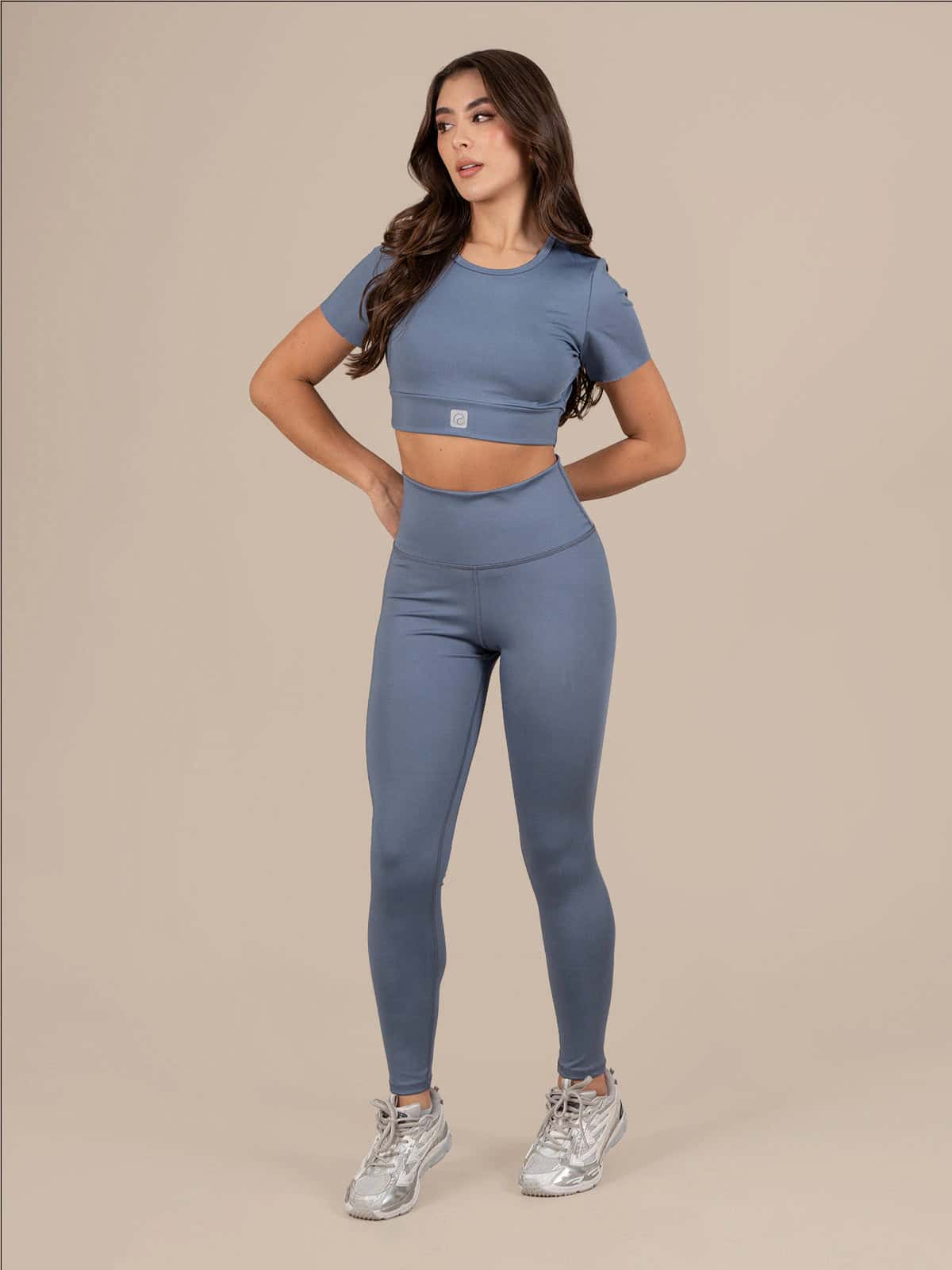 Mora Leggins Set Azul