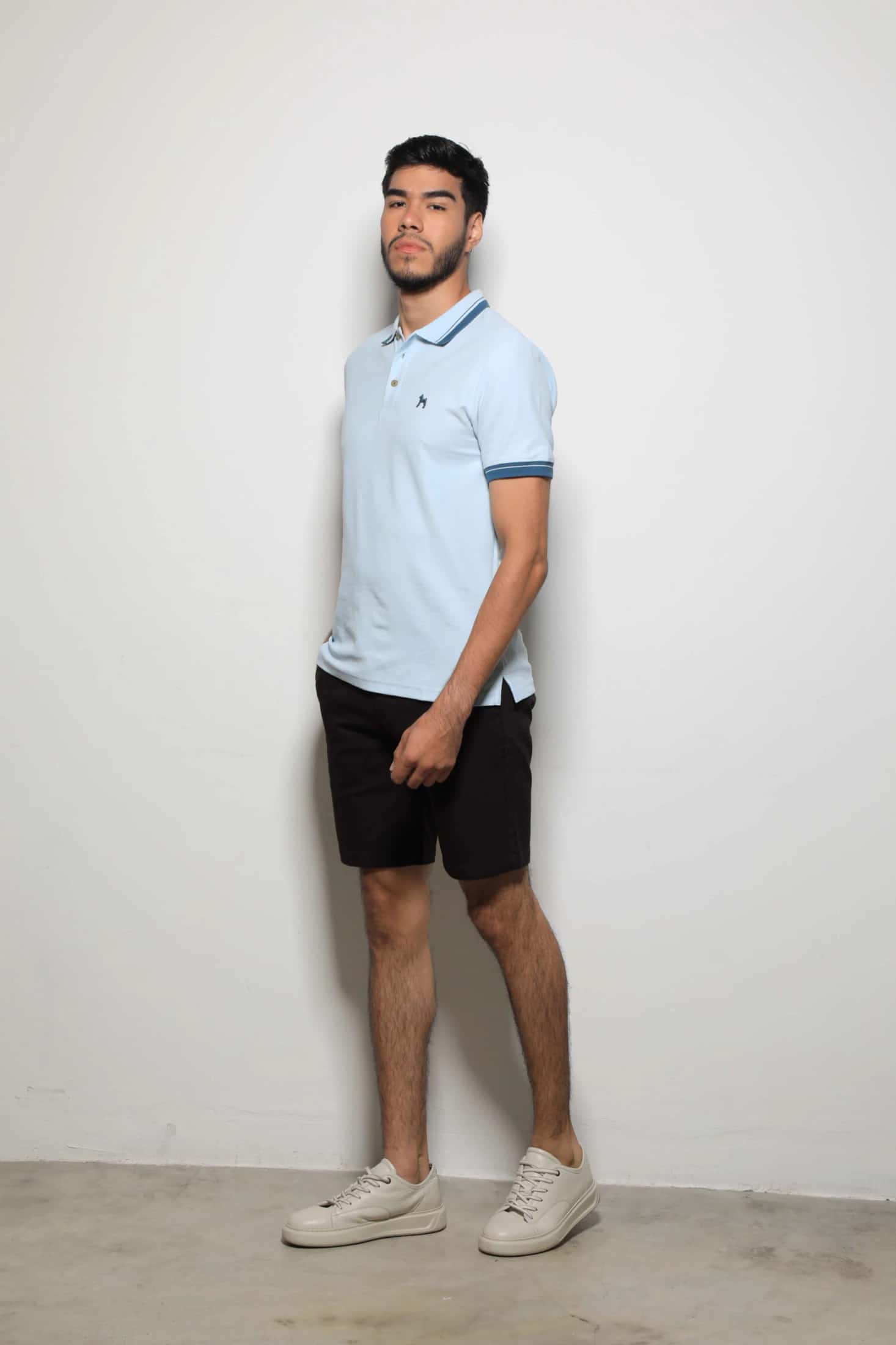 Polo Básica Baby Blue