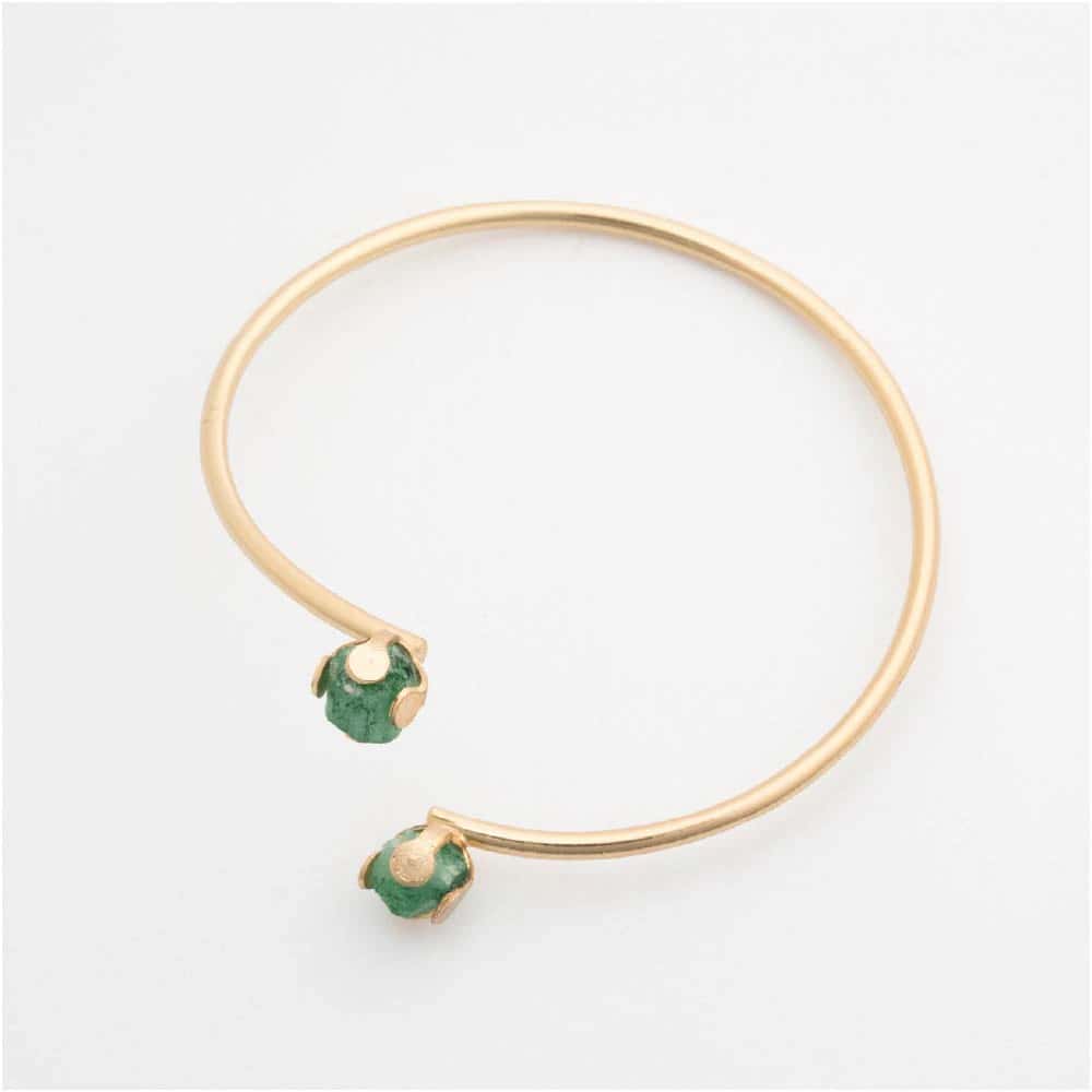 Pulsera Brazalete Umbral de Esmeralda