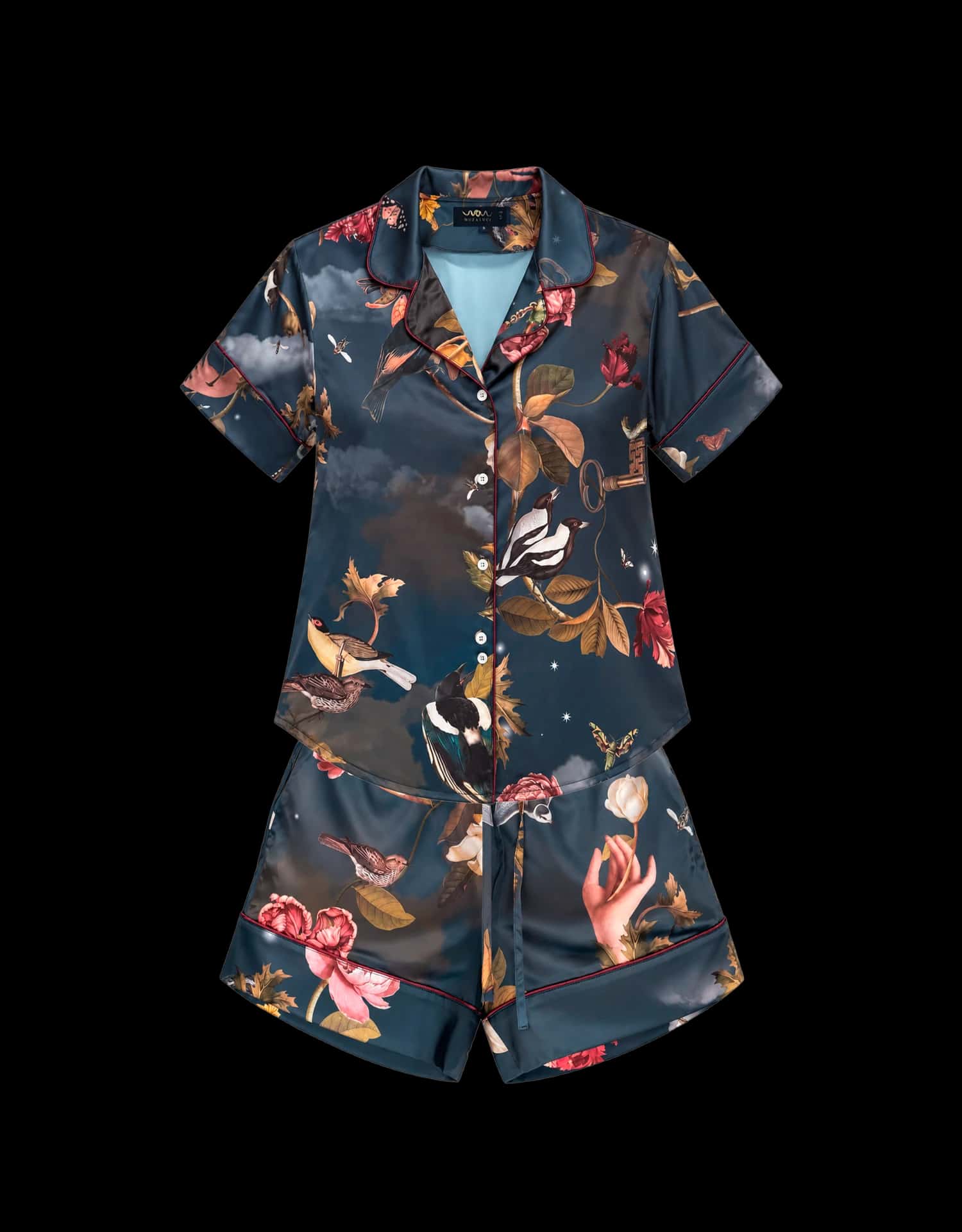 Pijama Corta - Eden Blue - miniatura 3
