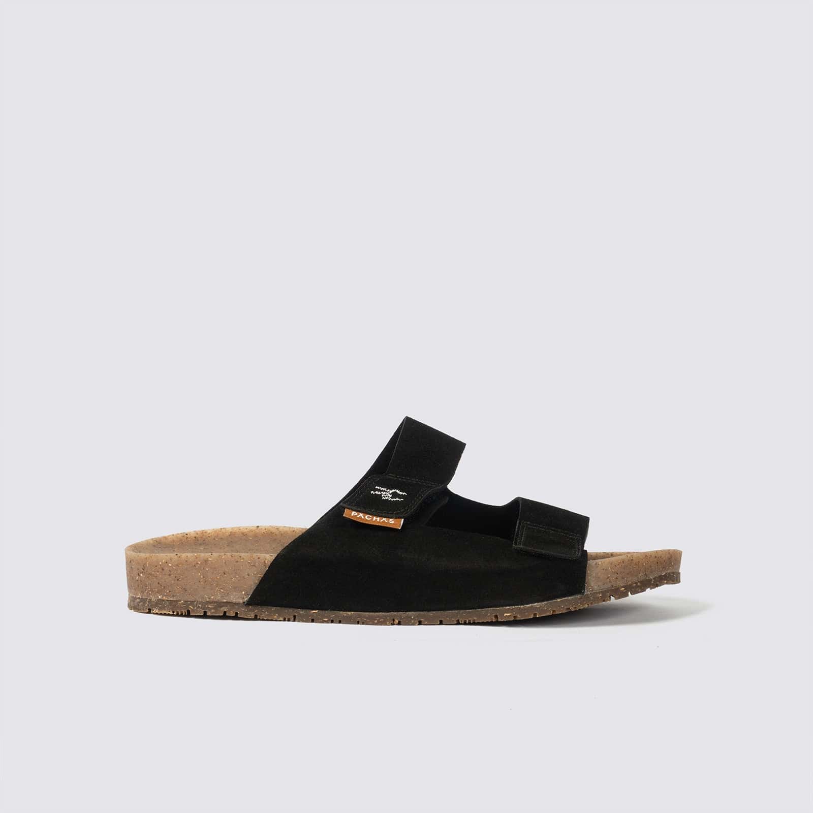 Sandalias dos correas Negras