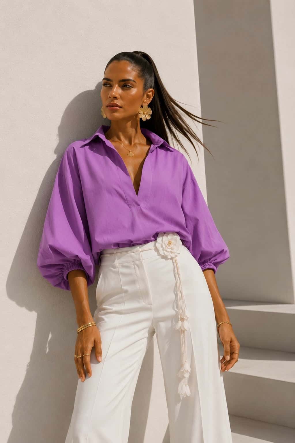 Blusa Popular Lila - miniatura 2