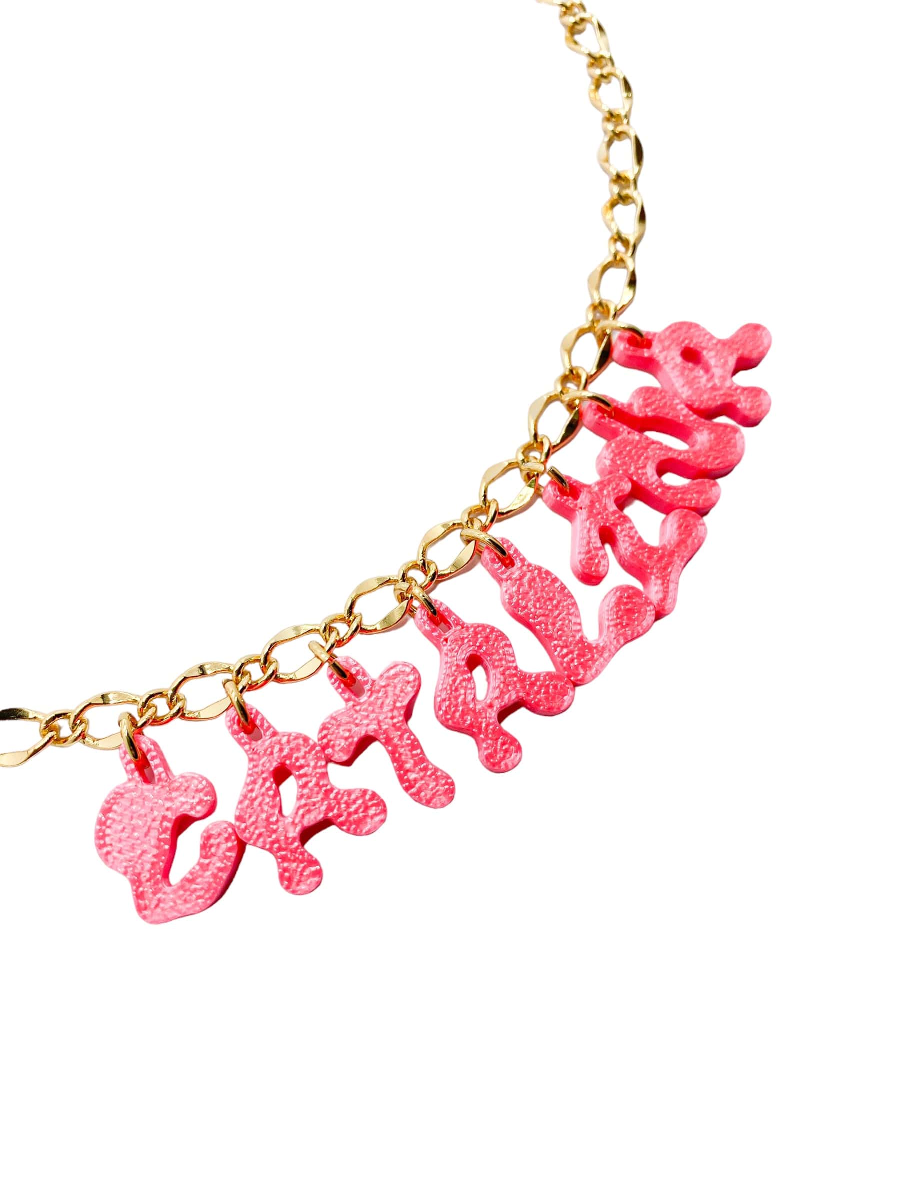 3D custom necklace 8 letters - miniatura 2