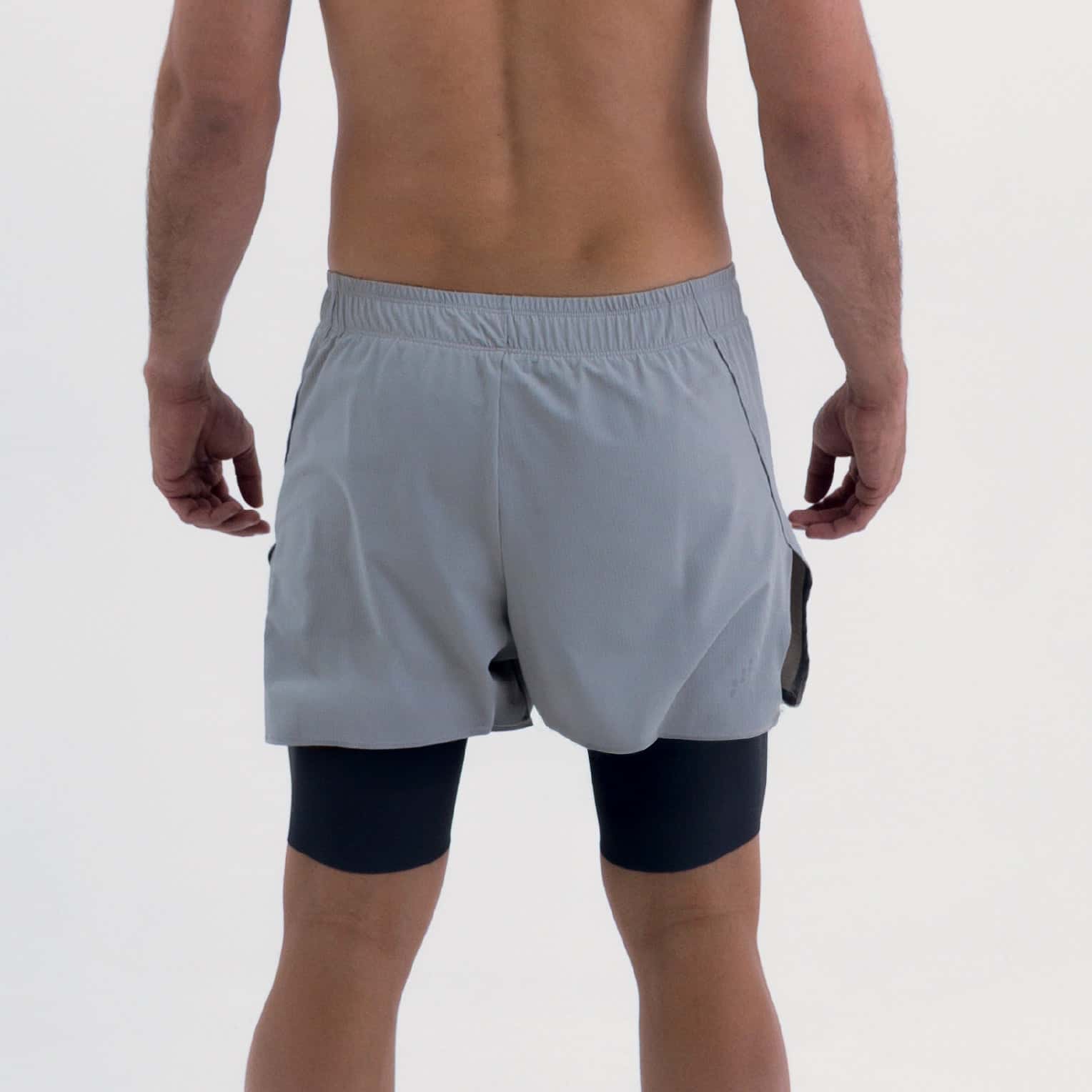 PANTALONETA RUNNING/PÁDEL BREEZE GRAY PARA HOMBRE - miniatura 4