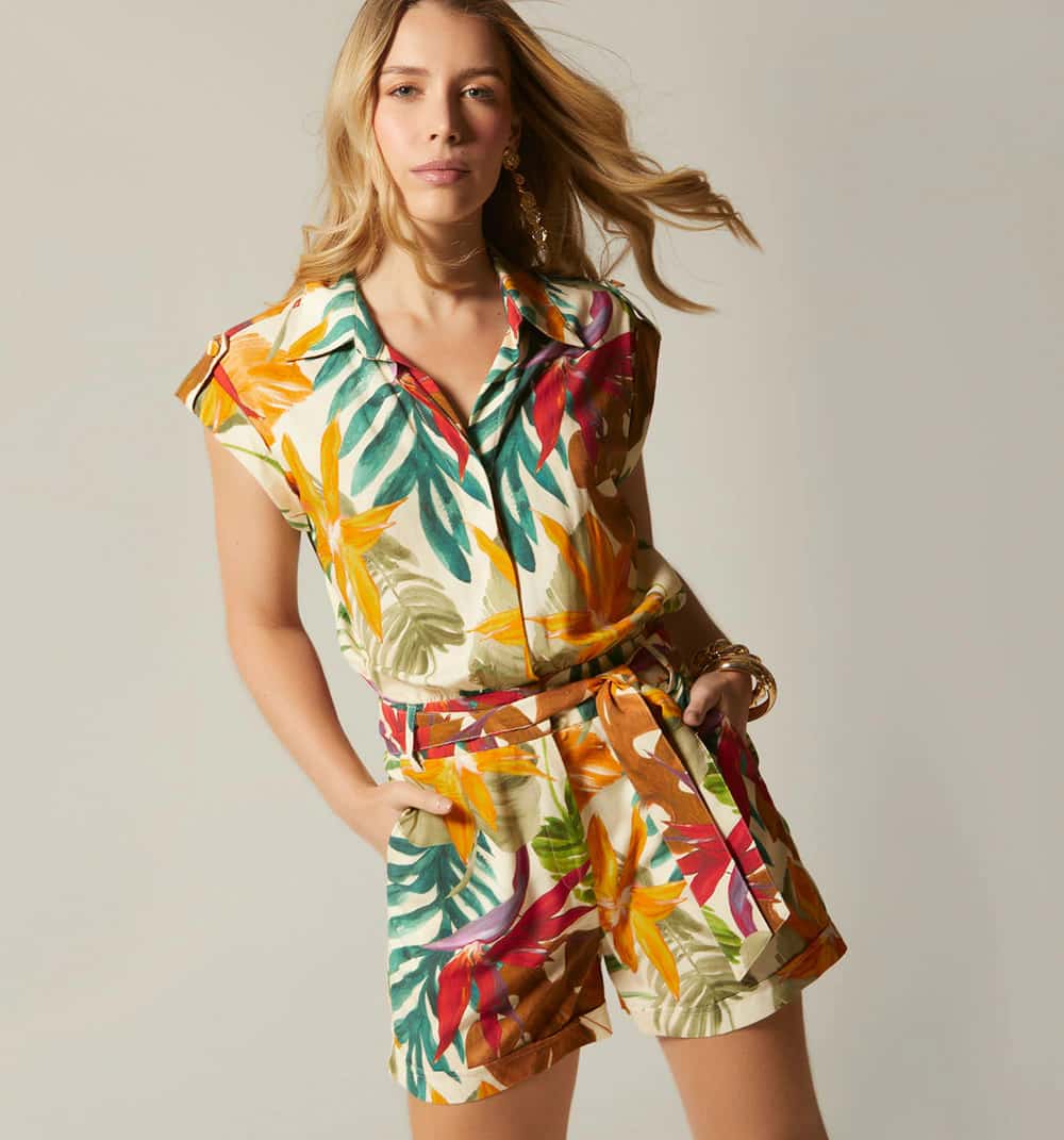 Enterizo short sisa
