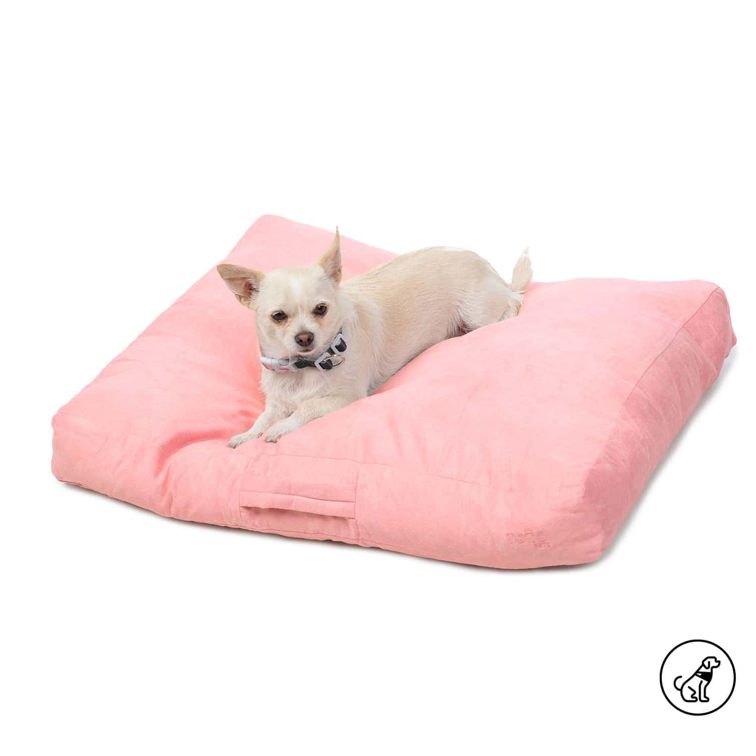 Cama para Perro Zeus S color Rosada