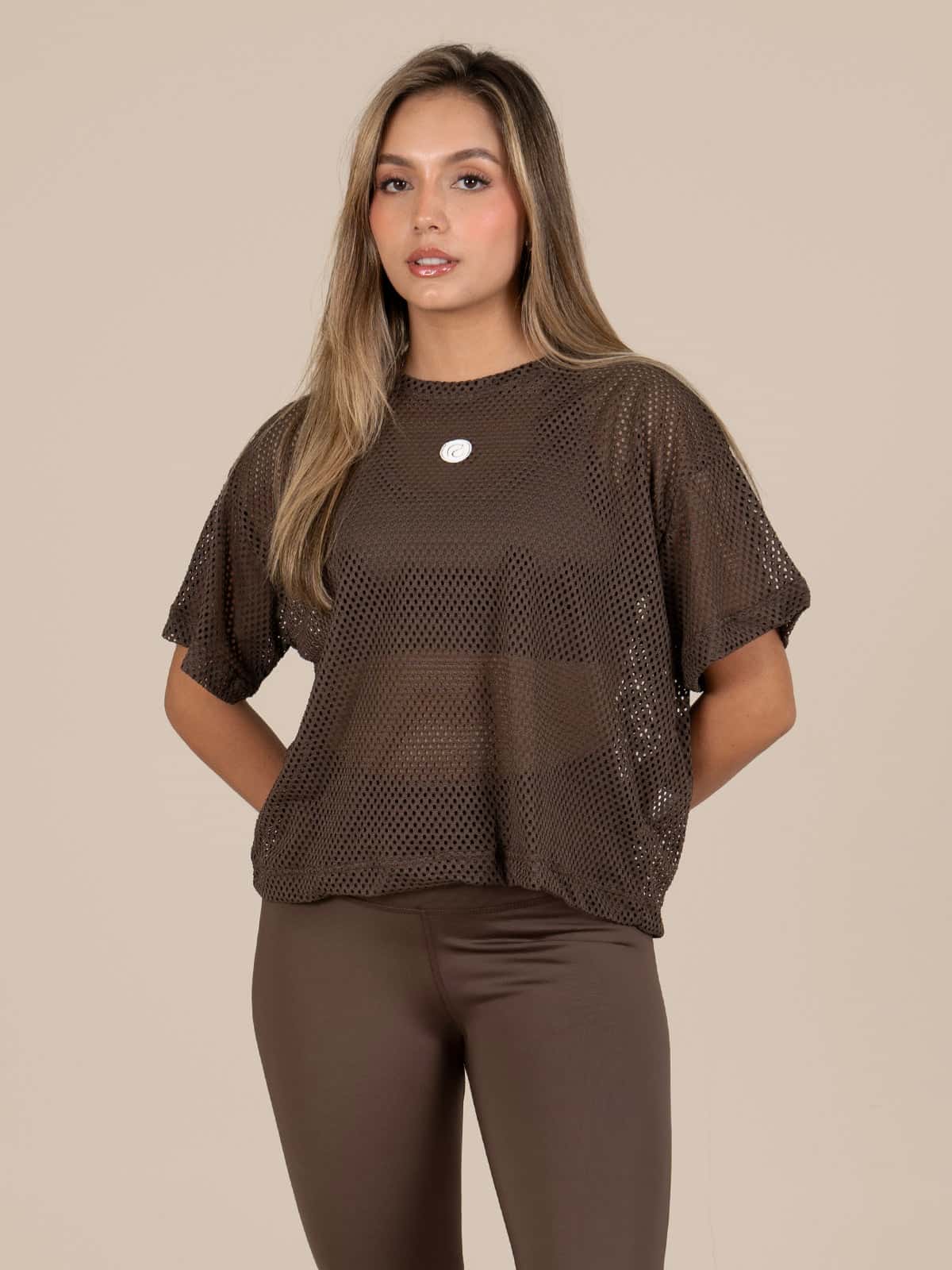 Camiseta tulum haiti cafe oscuro
