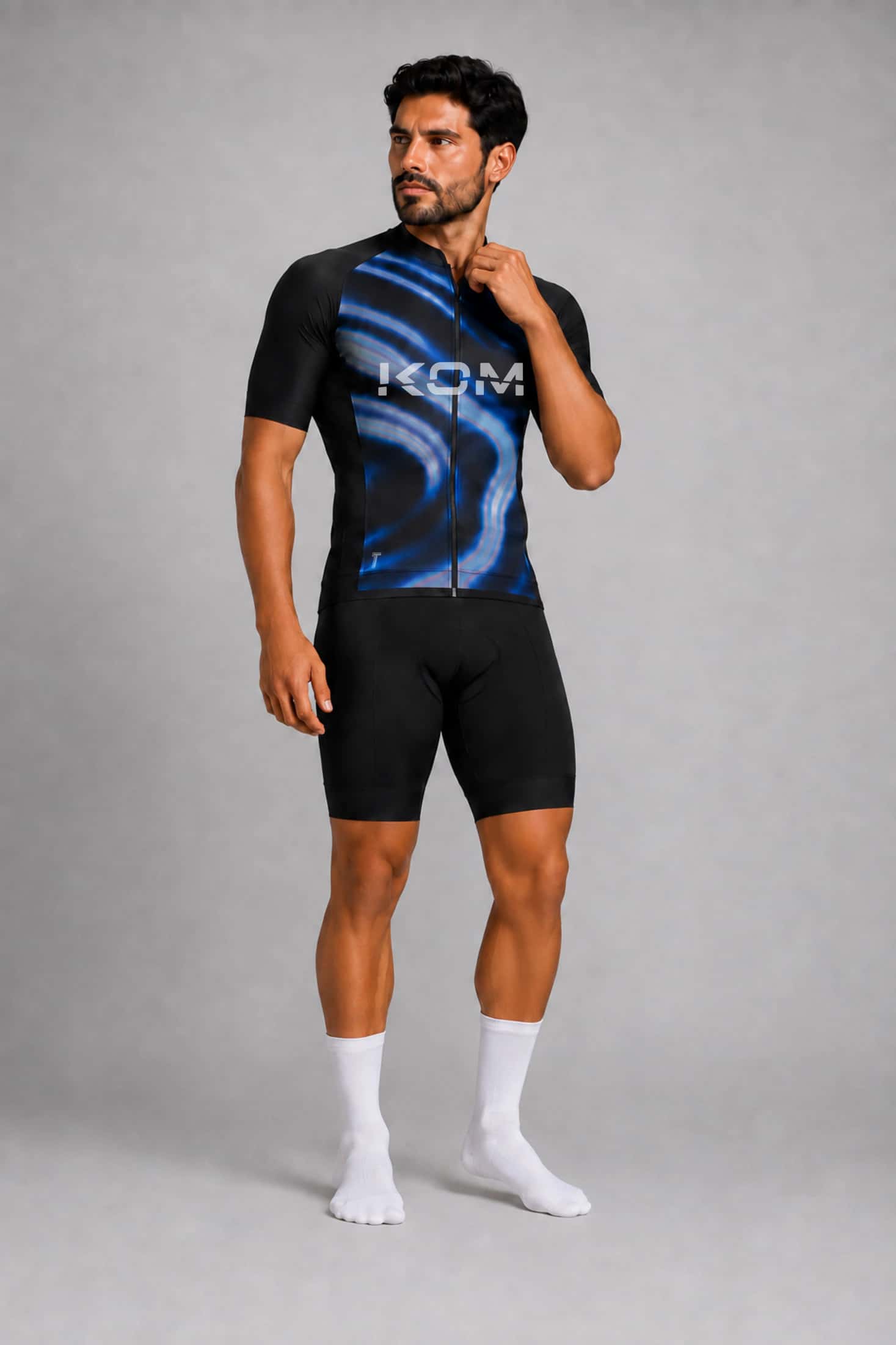 Jersey Ciclismo Tour KOM Colección Frecuencia - Manga Corta Hombre