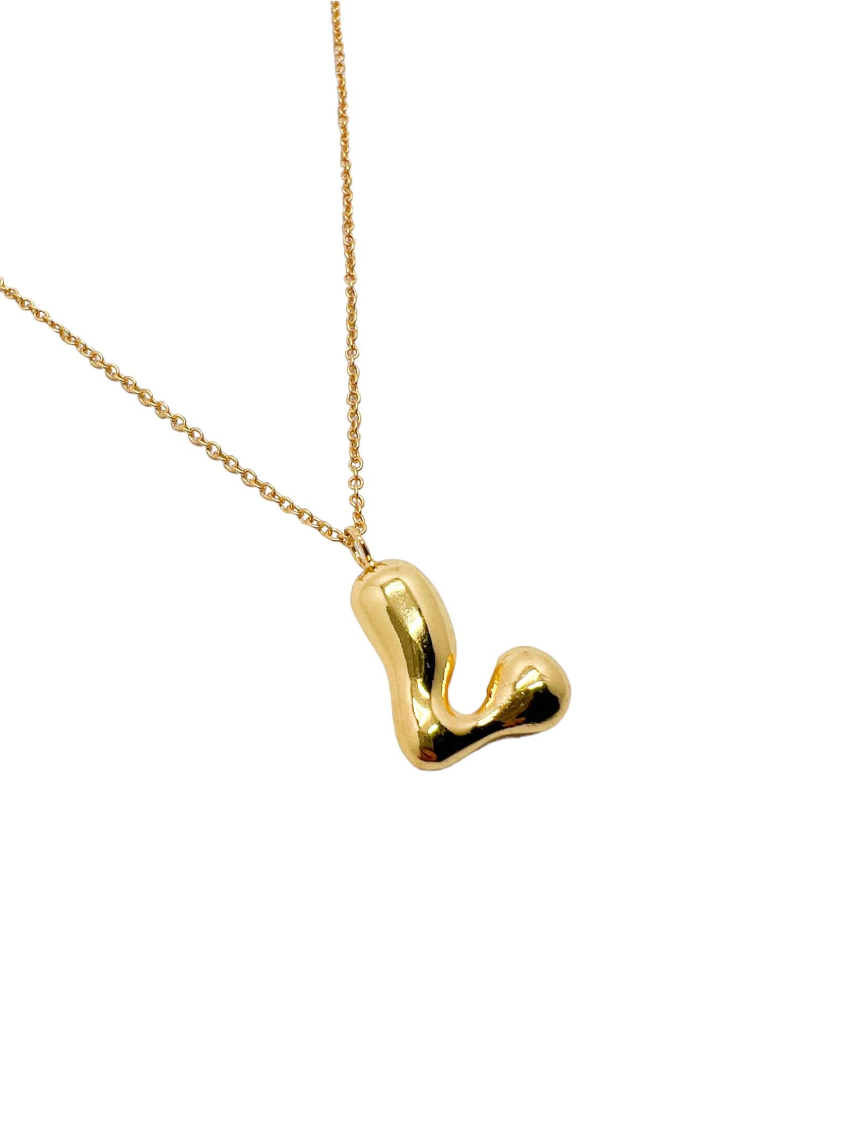 cadena letra cosmic water gold - miniatura 18