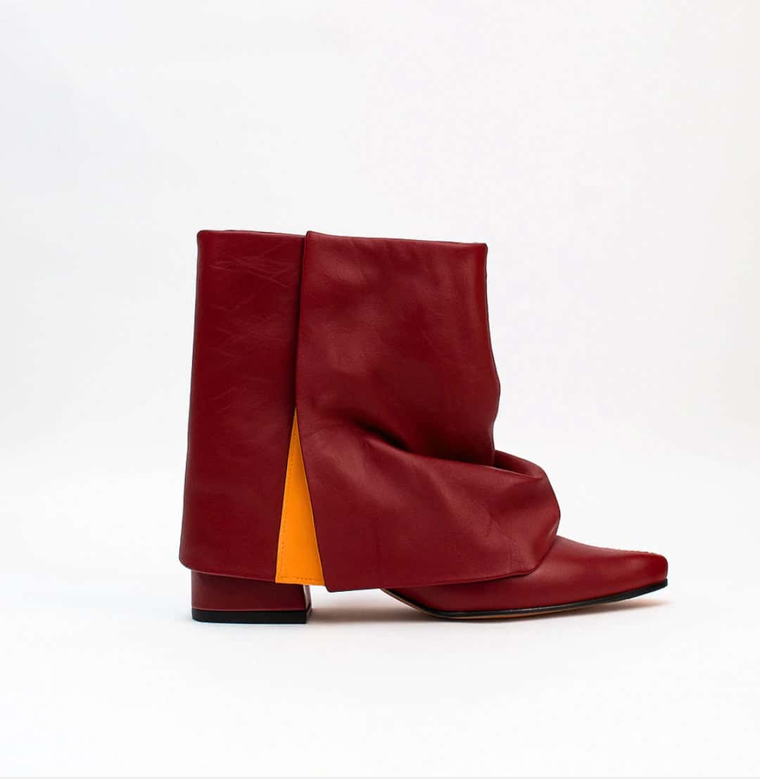 Boots pants - BURGUNDY