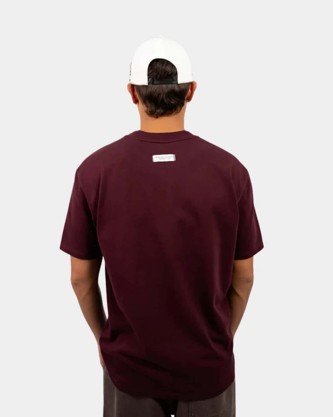 CLASSIC BURGUNDY T-SHIRT - miniatura 2