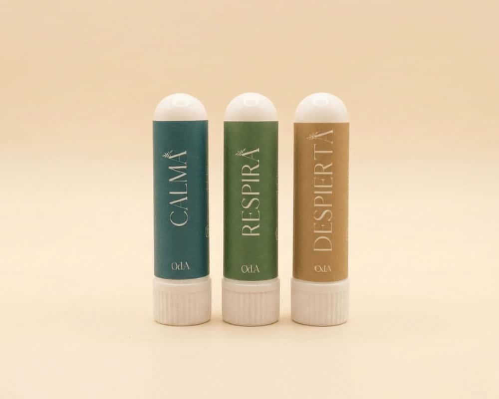 Inhalador Nasal de Aromaterapia - Alivio rápido y natural