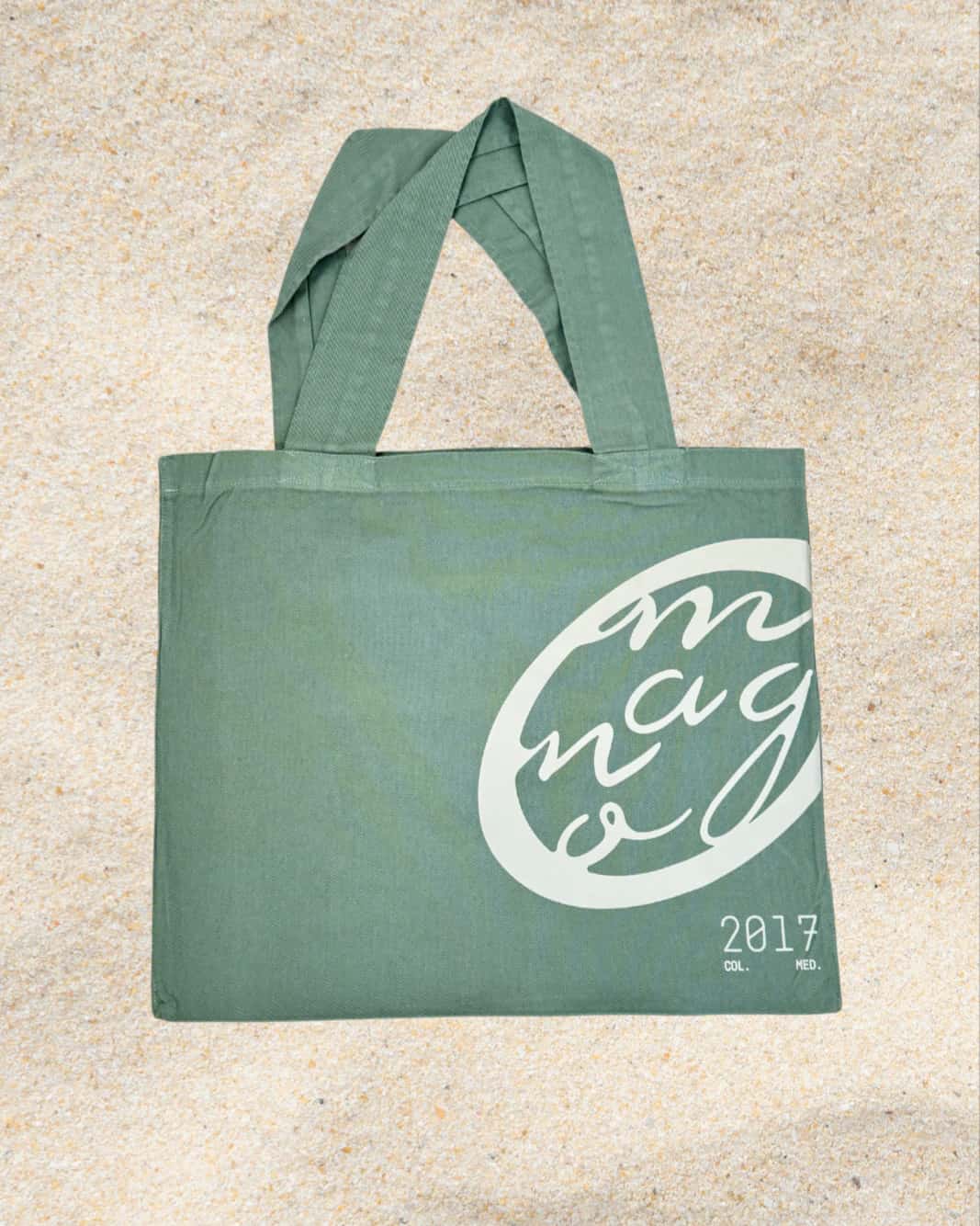 Tote bag - washed green