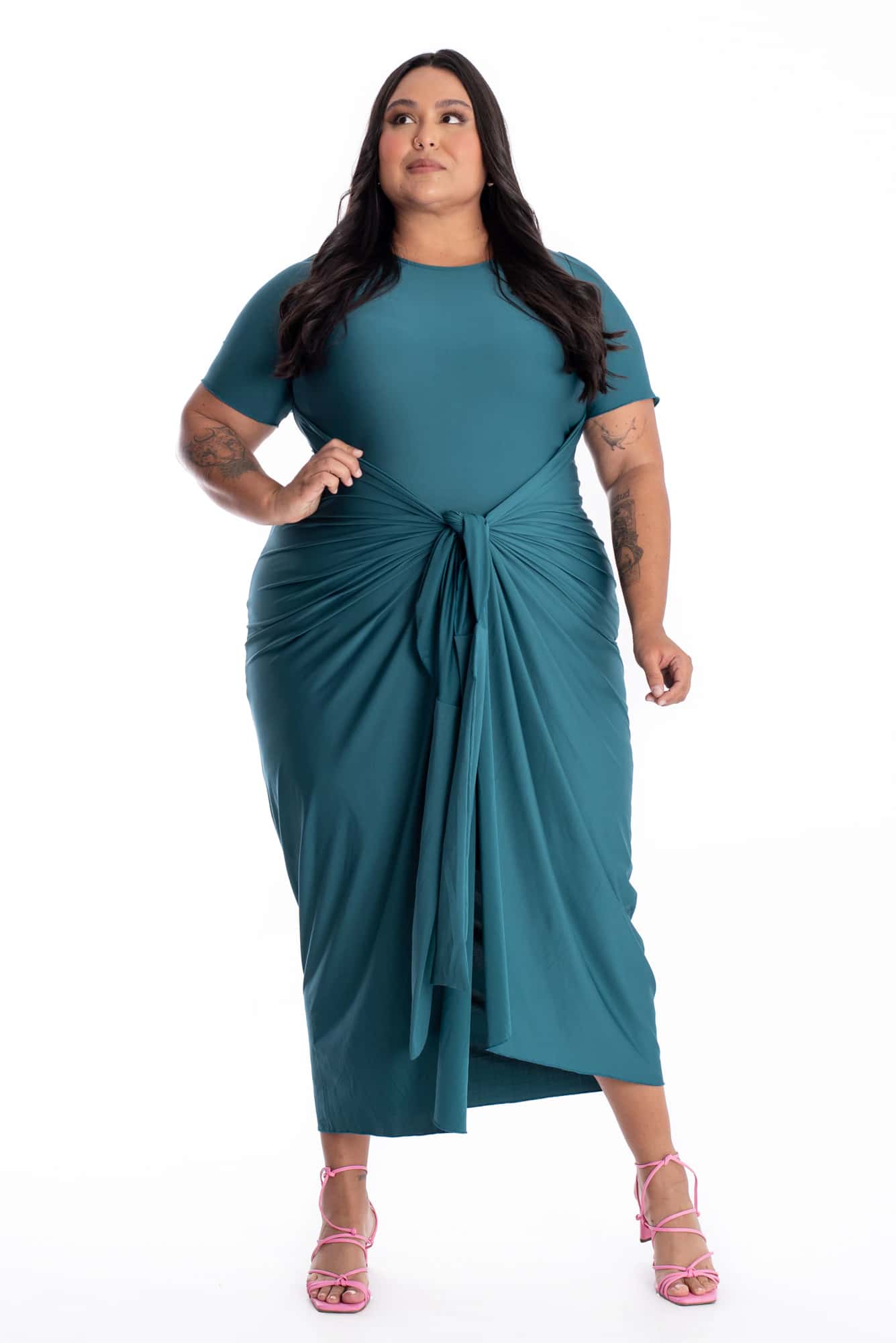 Vestido Diverso Petróleo