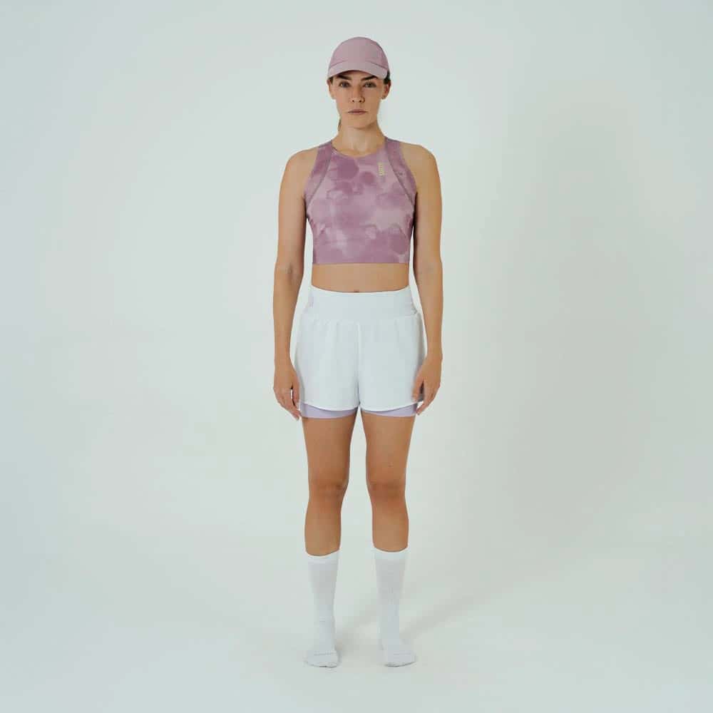 PANTALONETA RUNNING/PÁDEL BREEZE WHITE PARA MUJER