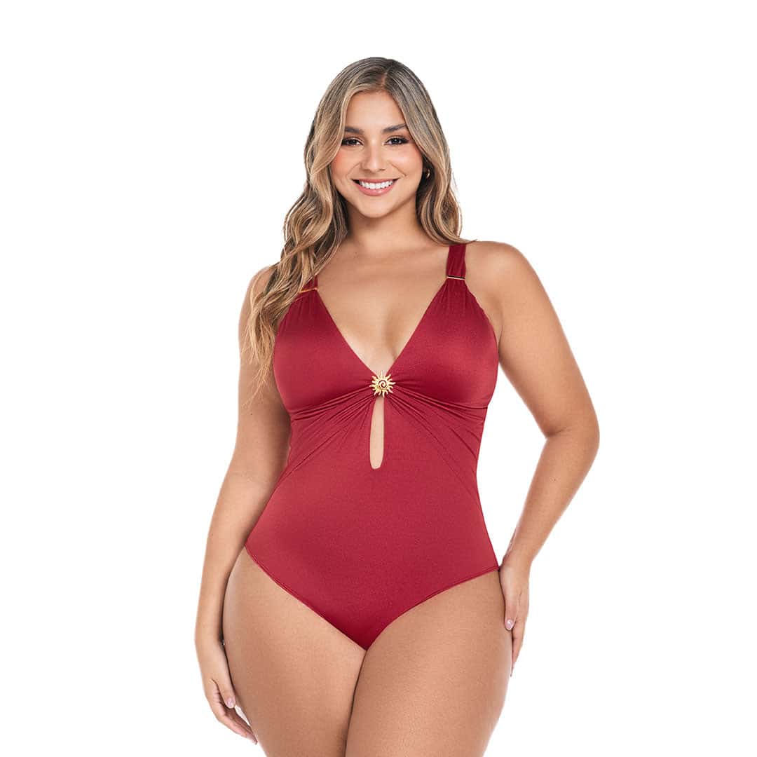 VESTIDO DE BAÑO ENTERO CON POWERNET INTERNO