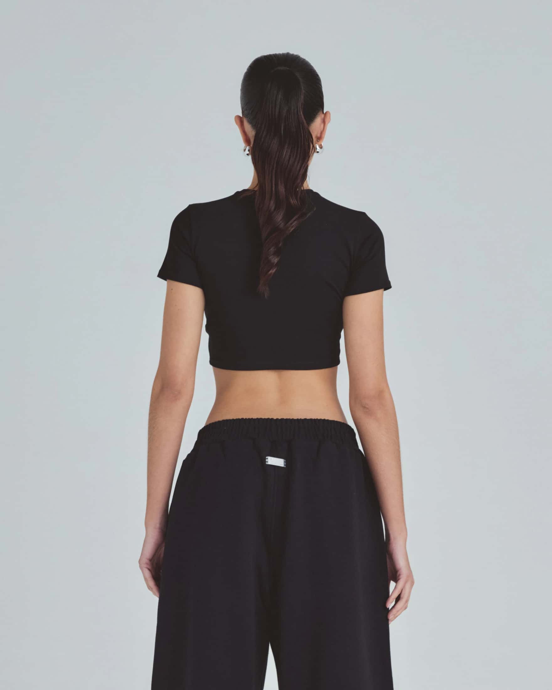 Line Basic Baby Tee Black - miniatura 6