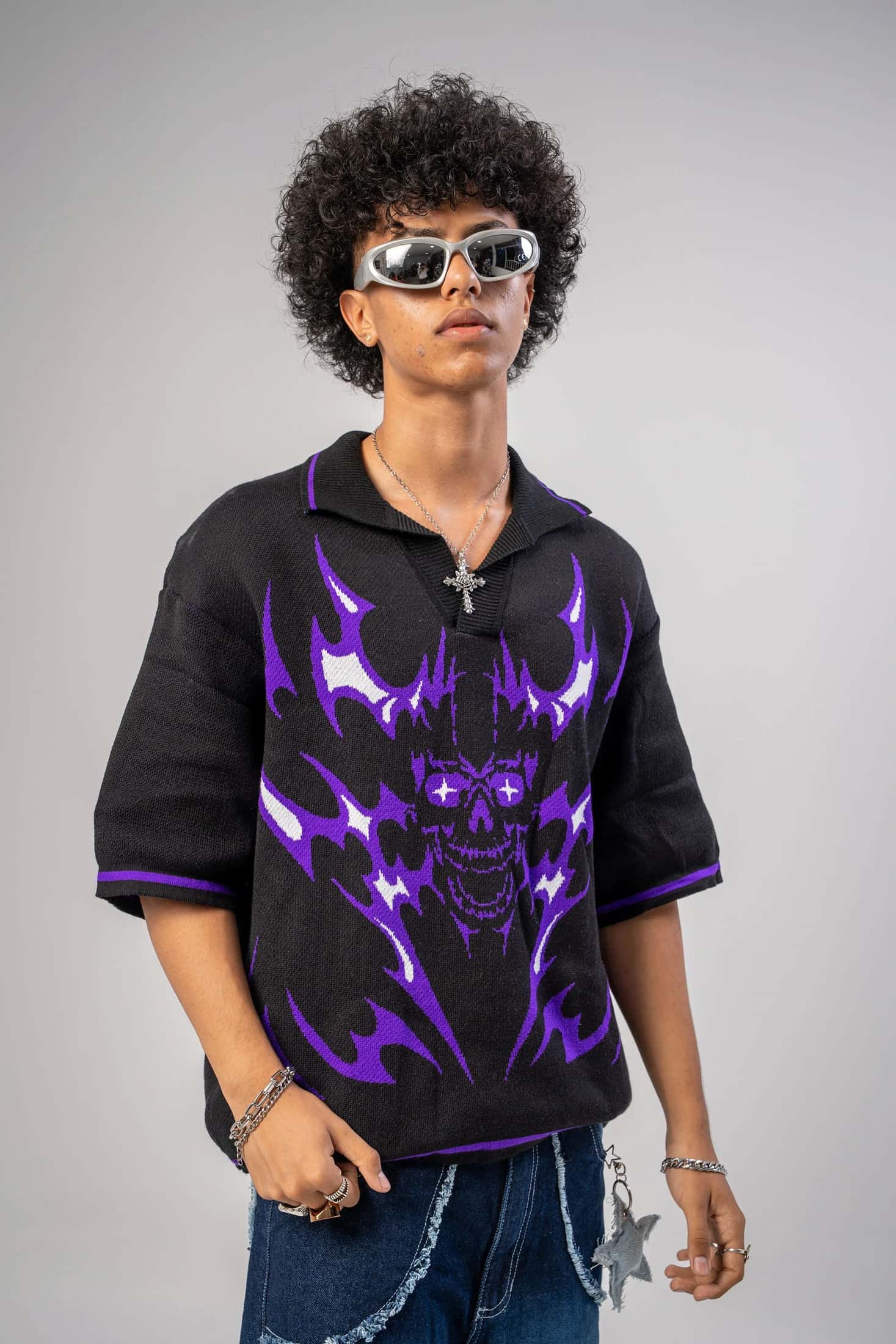 Polo Tejido Skeleton