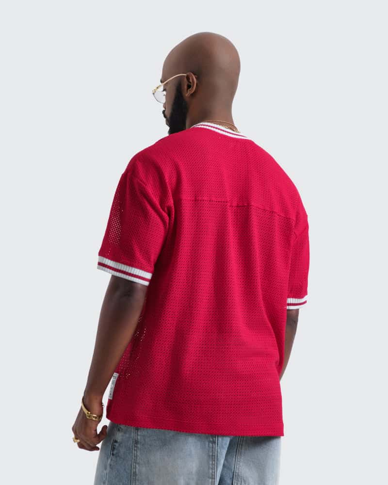 Camiseta Roja Oversize Dynasty 13 - miniatura 3
