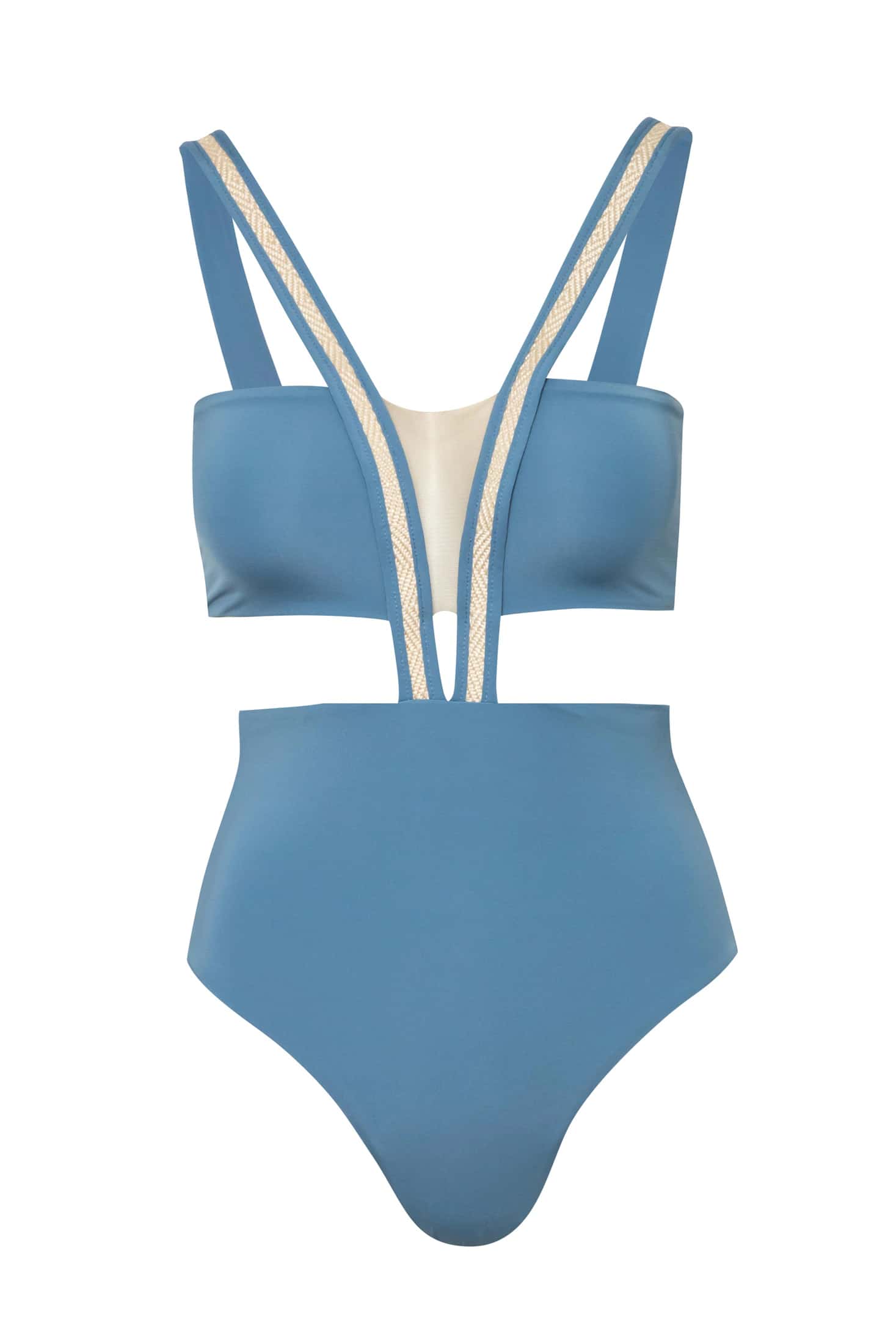 YANET ONE PIECE / Azul Crema