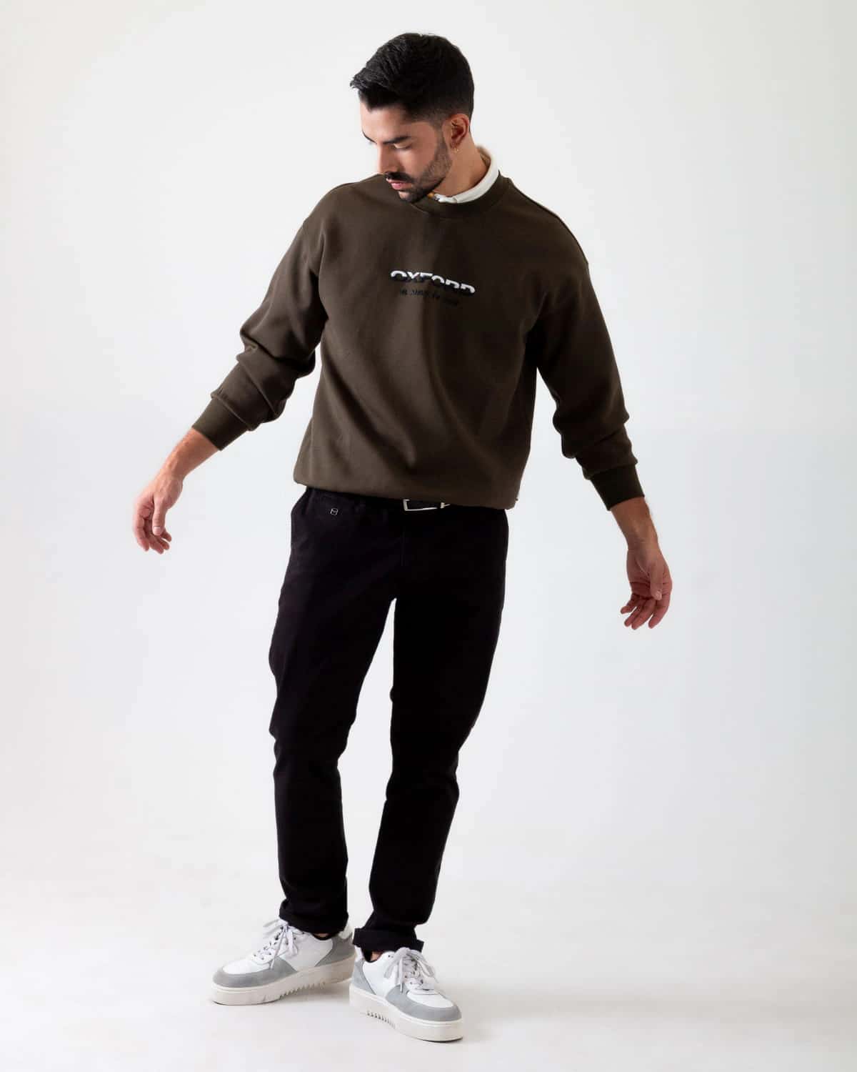 Buzo verde para hombre