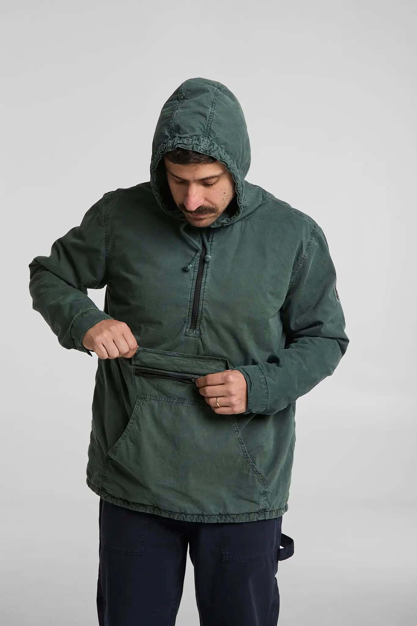 Chaqueta Anorak Verde - miniatura 6