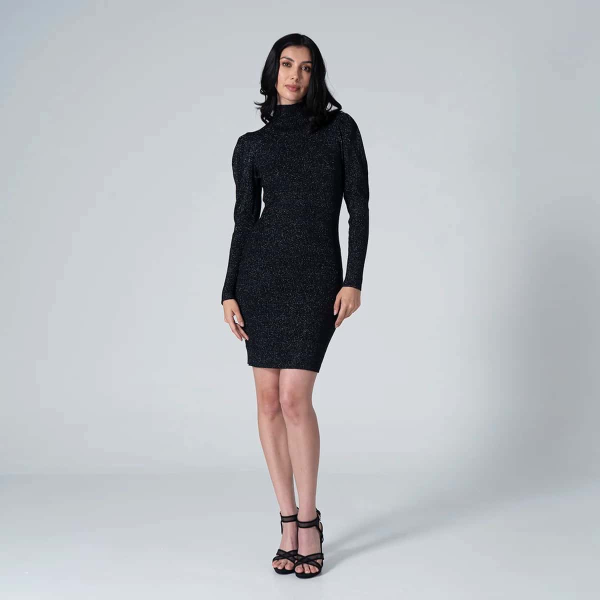 Vestido Tejido Cuello Alto Victory