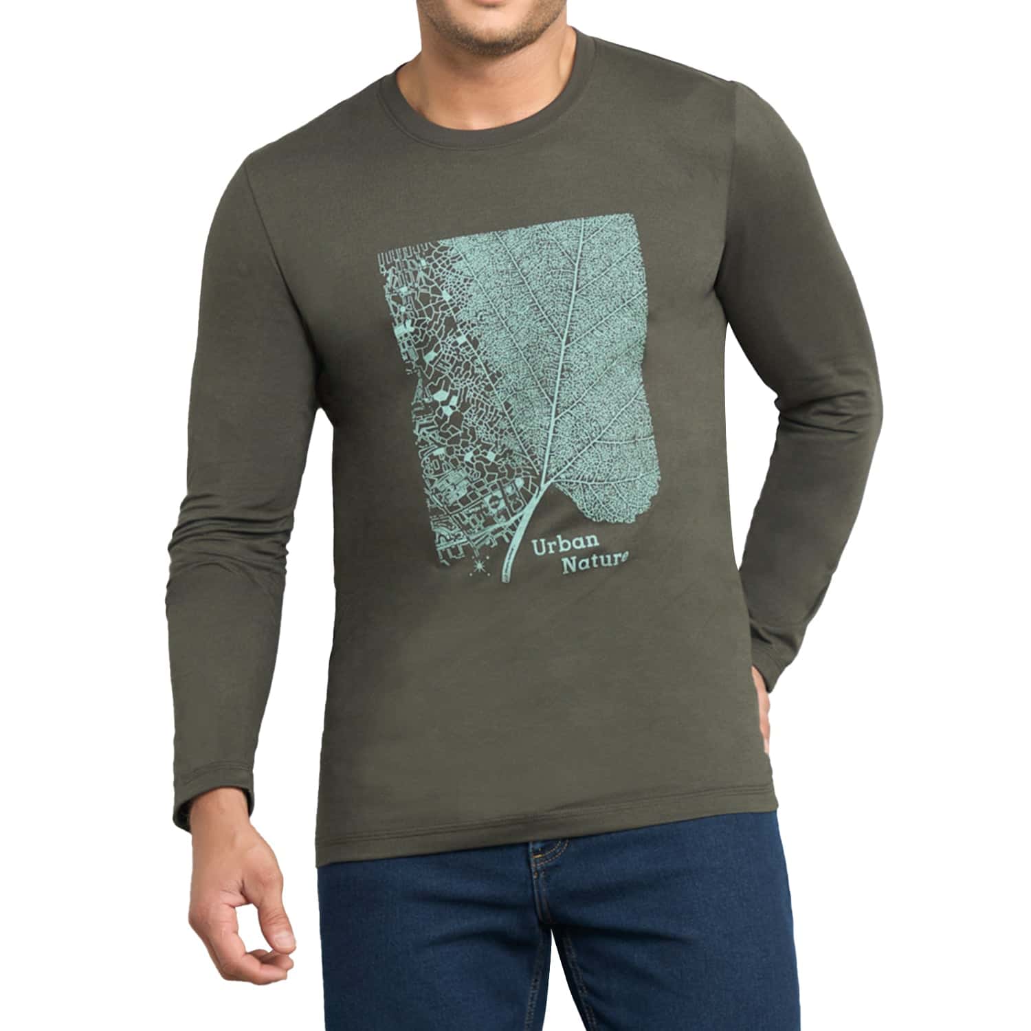 Camibuzo Teo Verde Militar Croydon para Hombre
