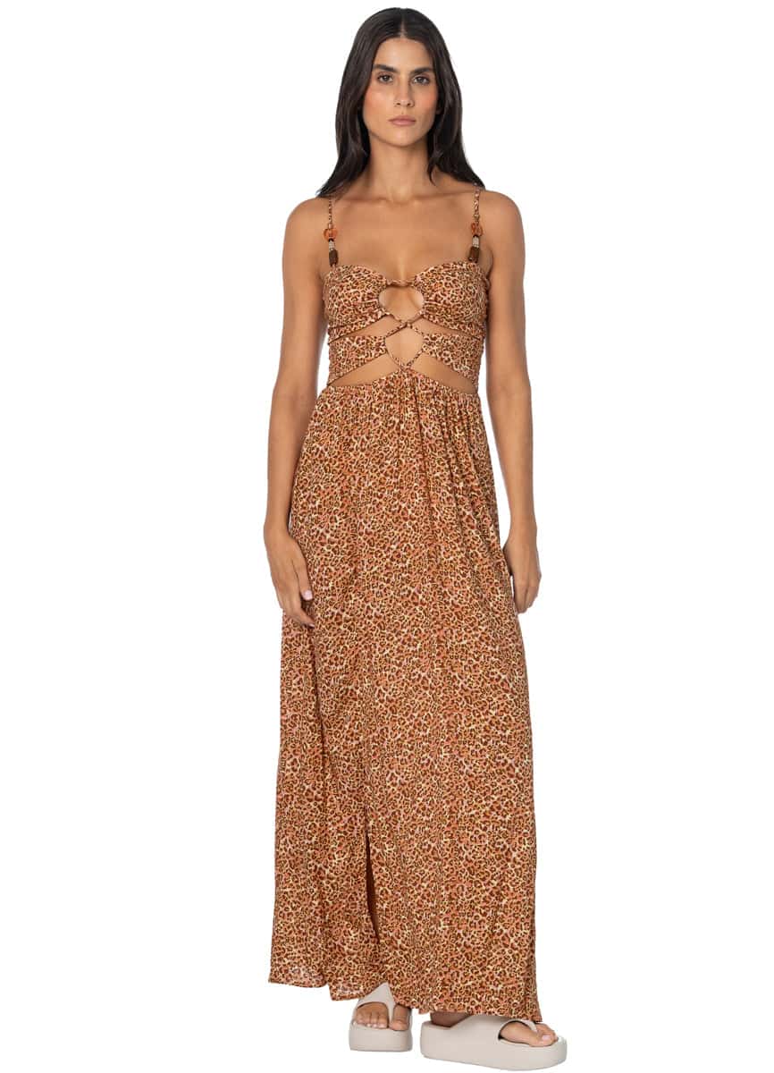 Maaji Lush Safari Taisi Long Dress