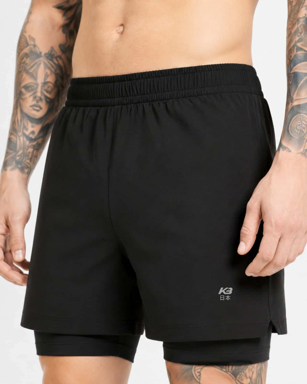 Pantaloneta Con Licra Y Bolsillo Kaybu Japan┃KBMEN RF.446