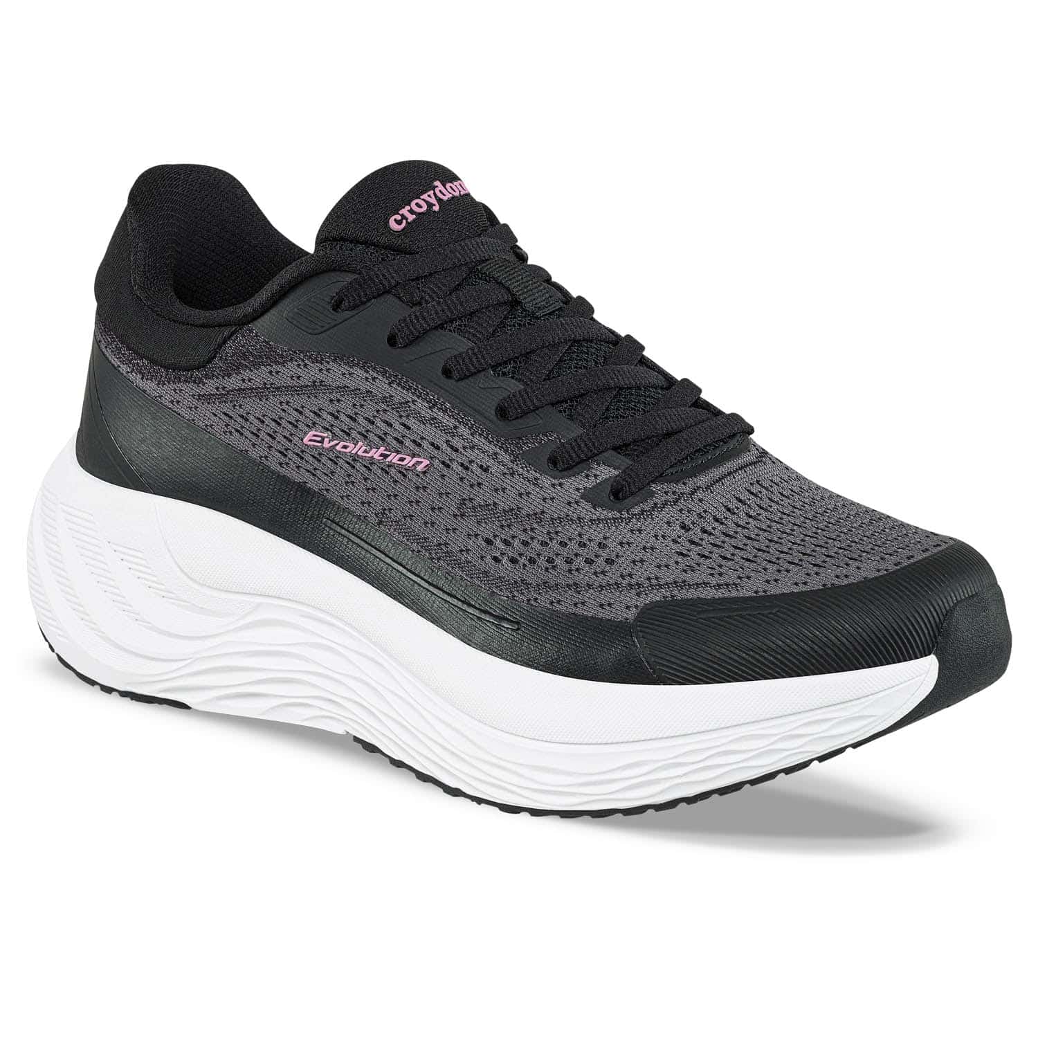 Tenis Running Zapi Negro Croydon para Mujer