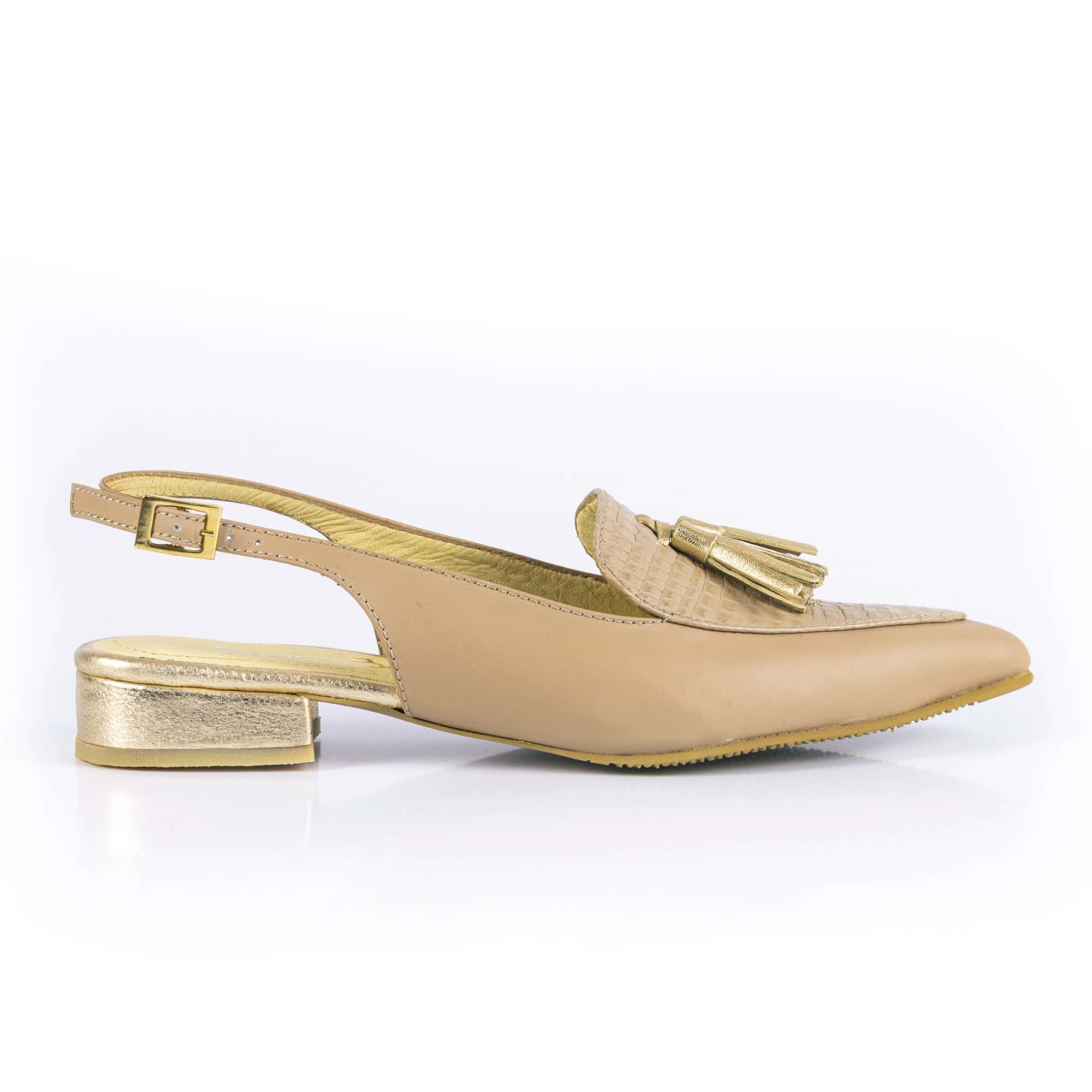 "Adelaida" Mocasín en cuero