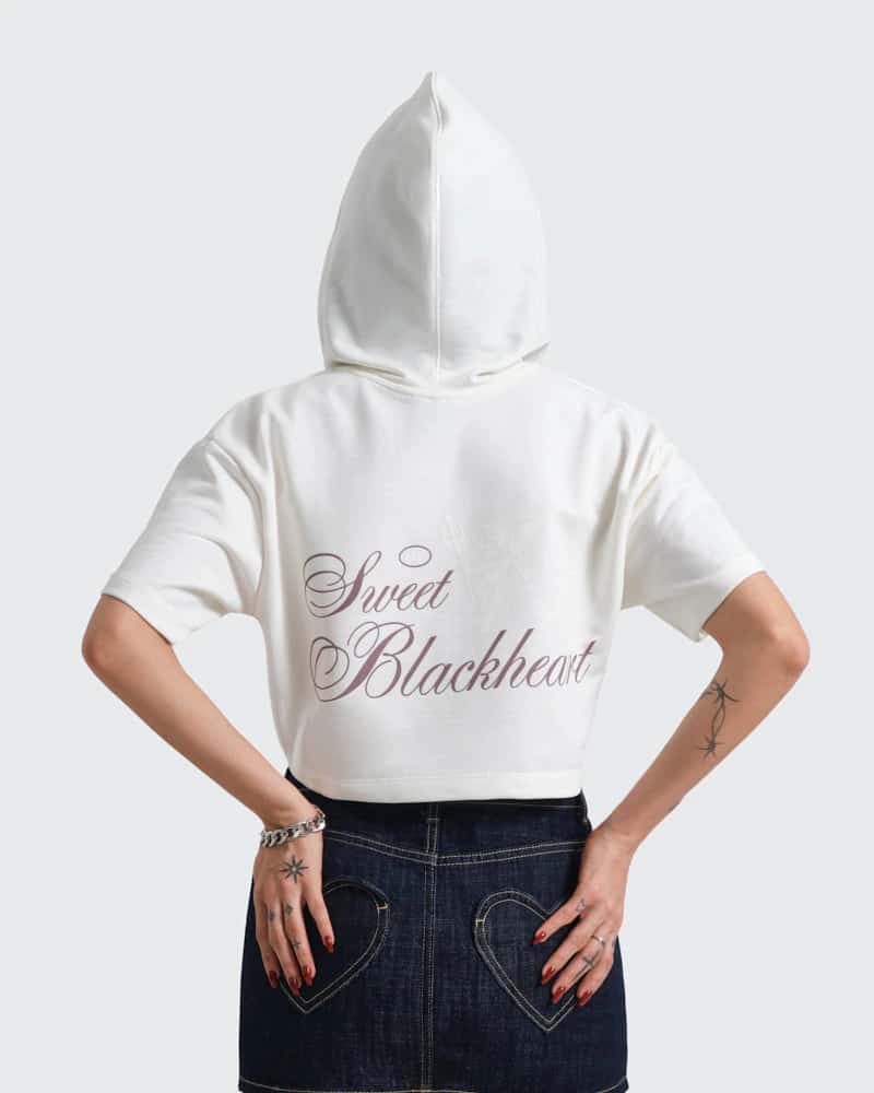Crop Top Blackheat  con Capucha - miniatura 6