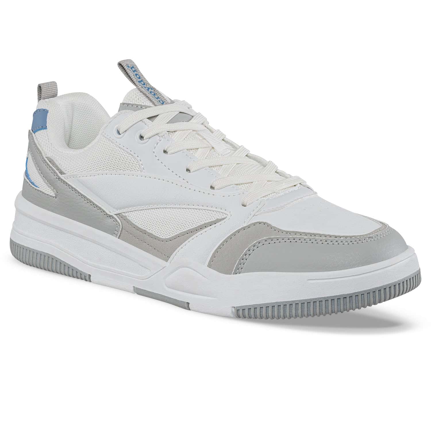 Tenis Urbanos Lynco Blanco-Gris Croydon para Hombre