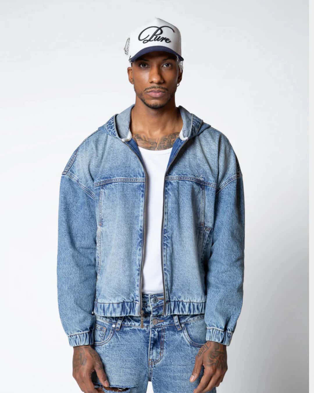 DOPAMINE LIGHT-WASH JACKET - miniatura 3