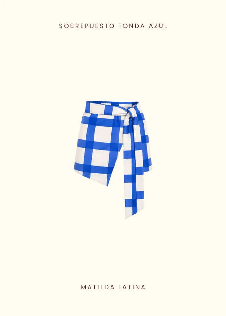 Sobrepuesto Fonda Azul - miniatura 3