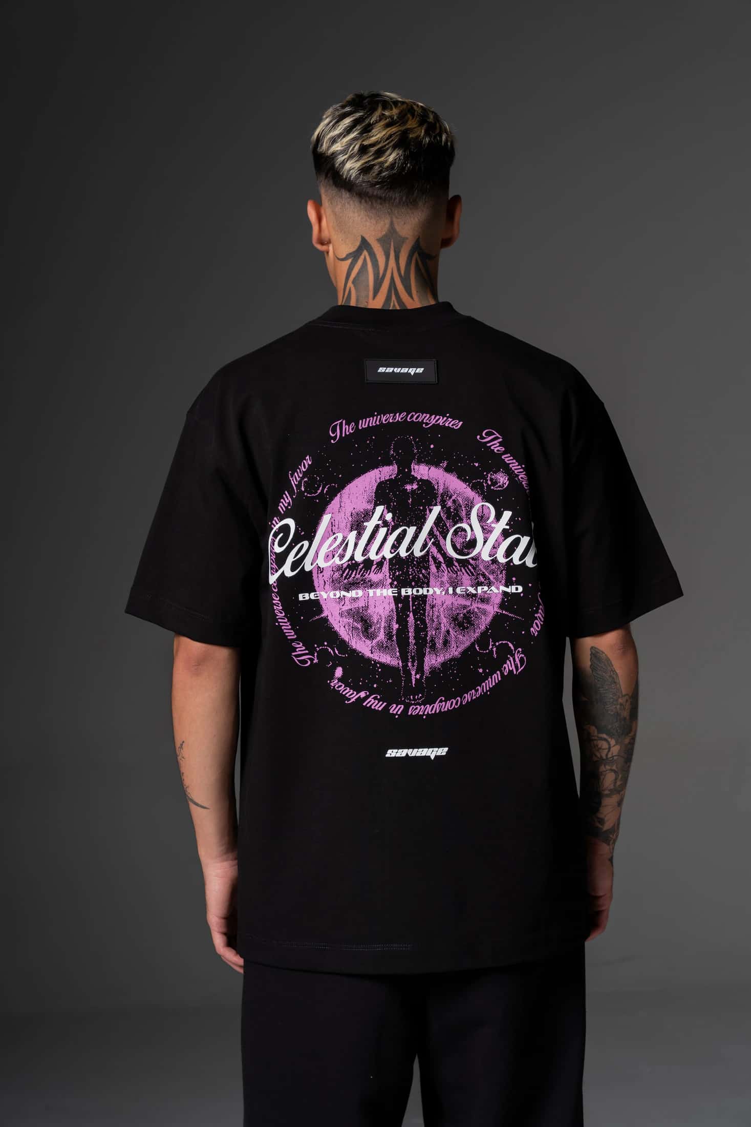 T shirt Celestial rosa 250 gramos