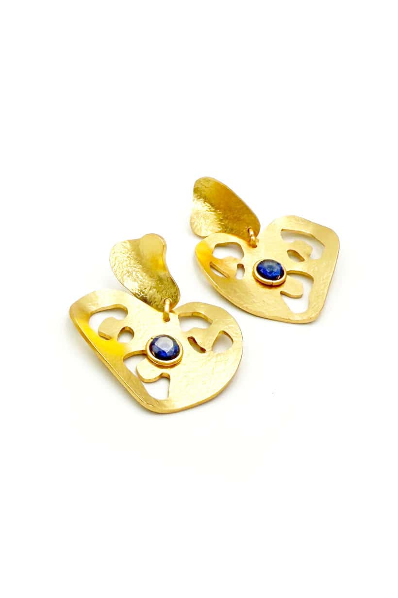 Aretes Corazón de la Selva - miniatura 2