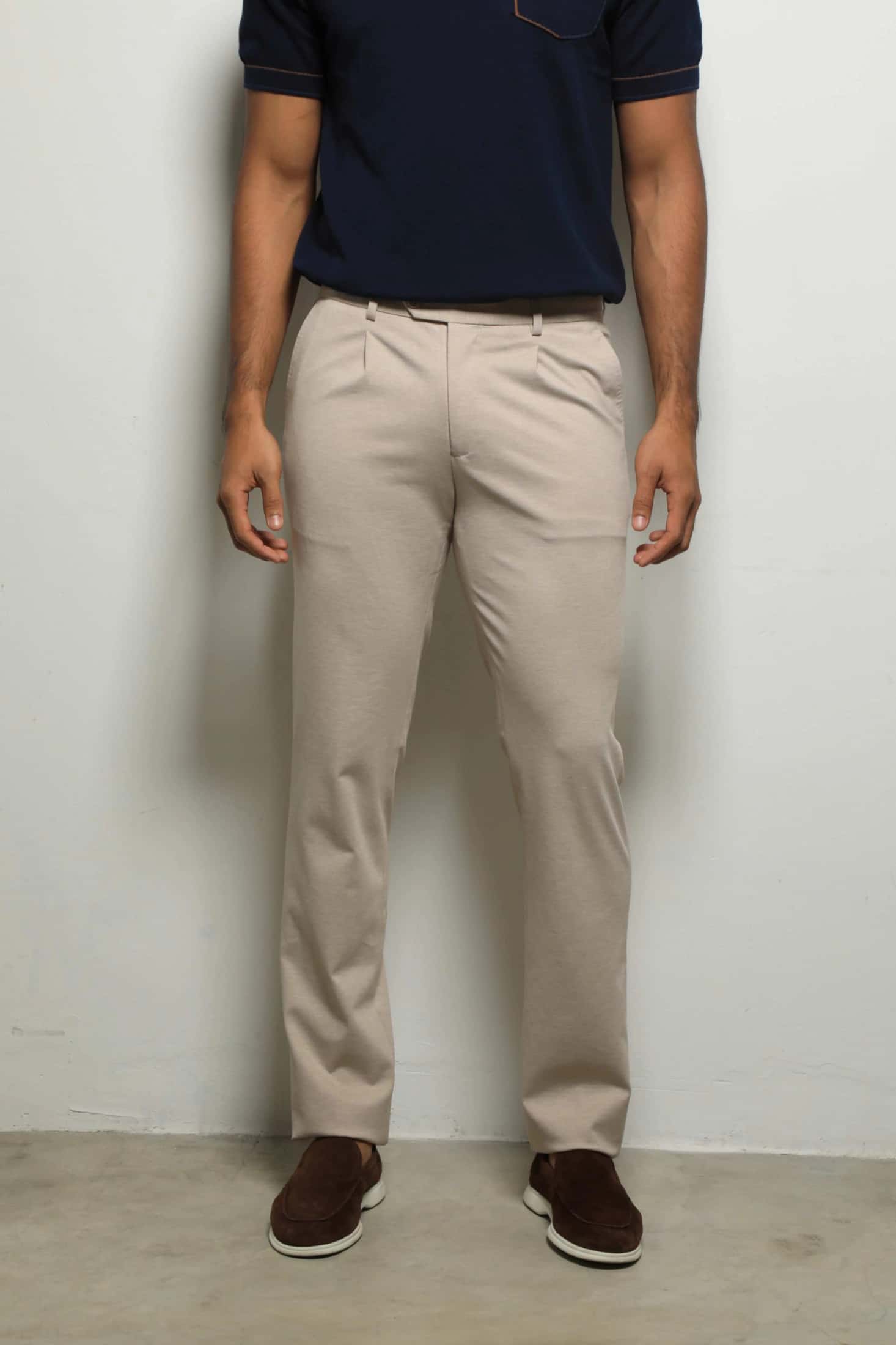 Pantalón Casual Beige