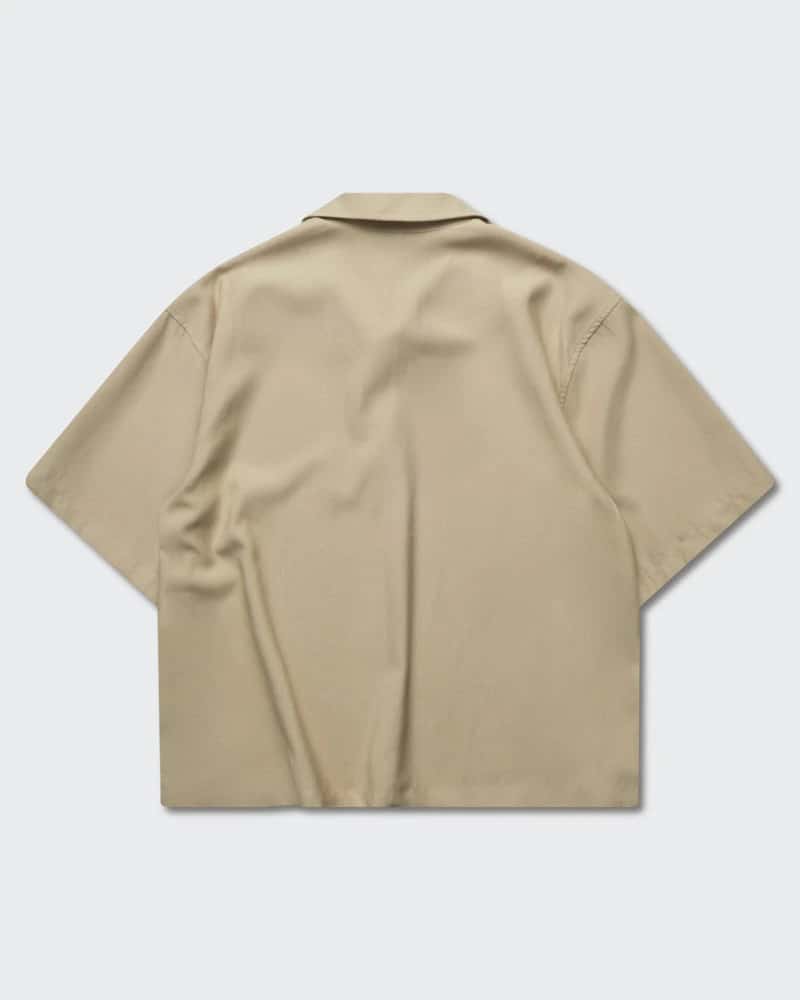 Camisa Beige Boxy Core - miniatura 3