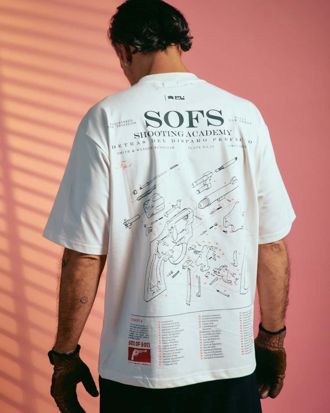 FIELD NOTES OVERSIZED T-SHIRT — WHITE - miniatura 2